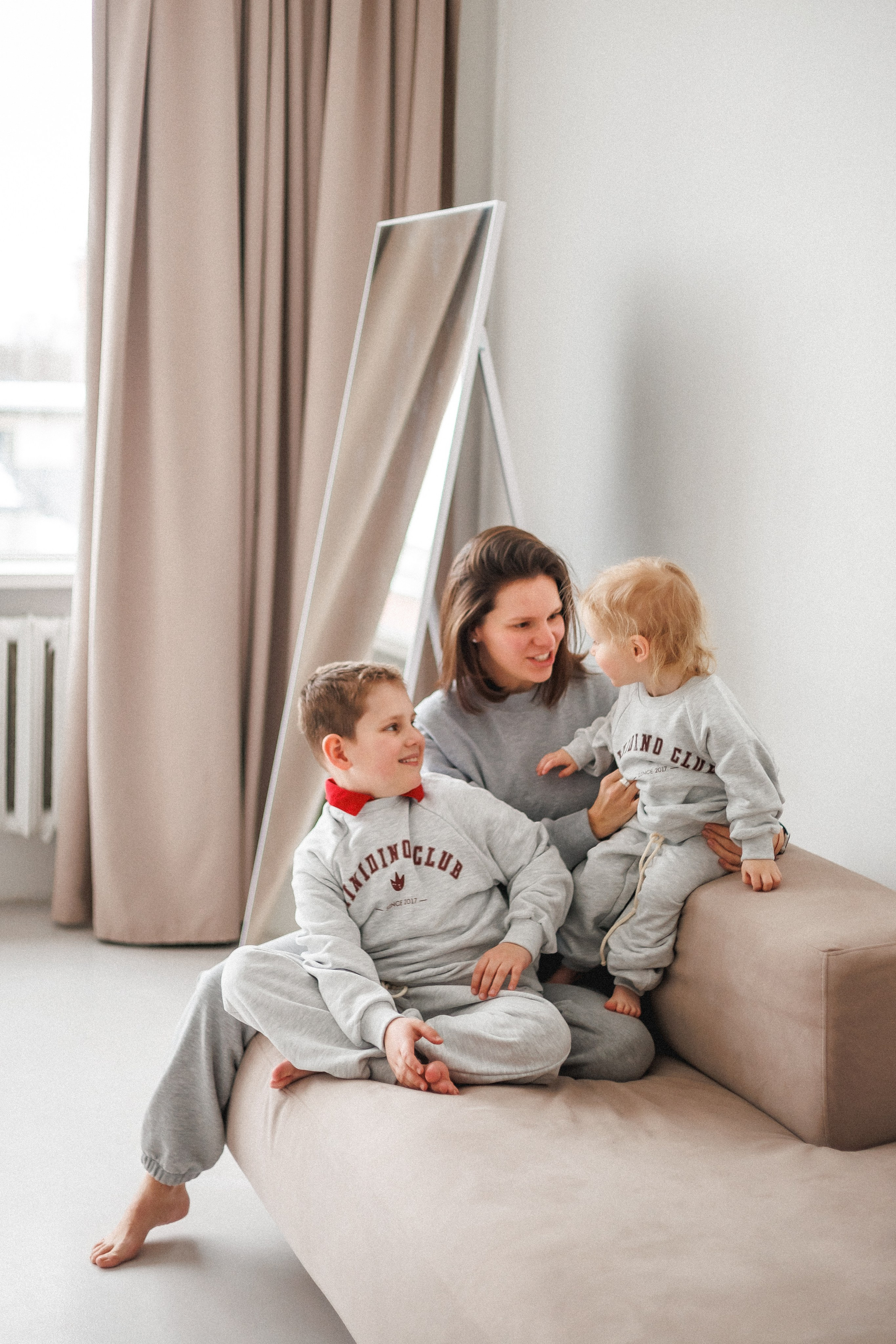 Даша и сыновья. Фотограф в Москве Базанова Дарья