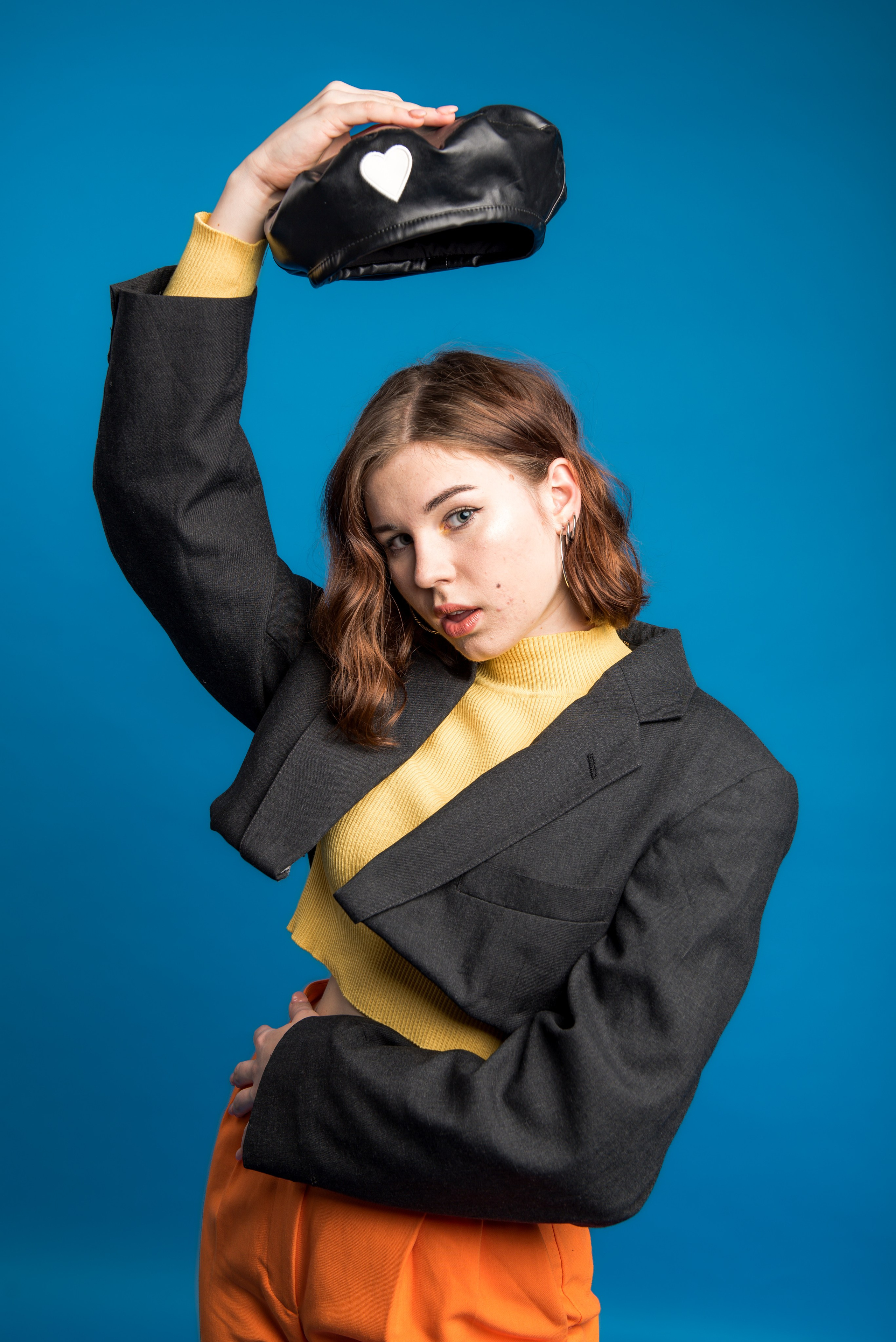 Blue board студийная съемка