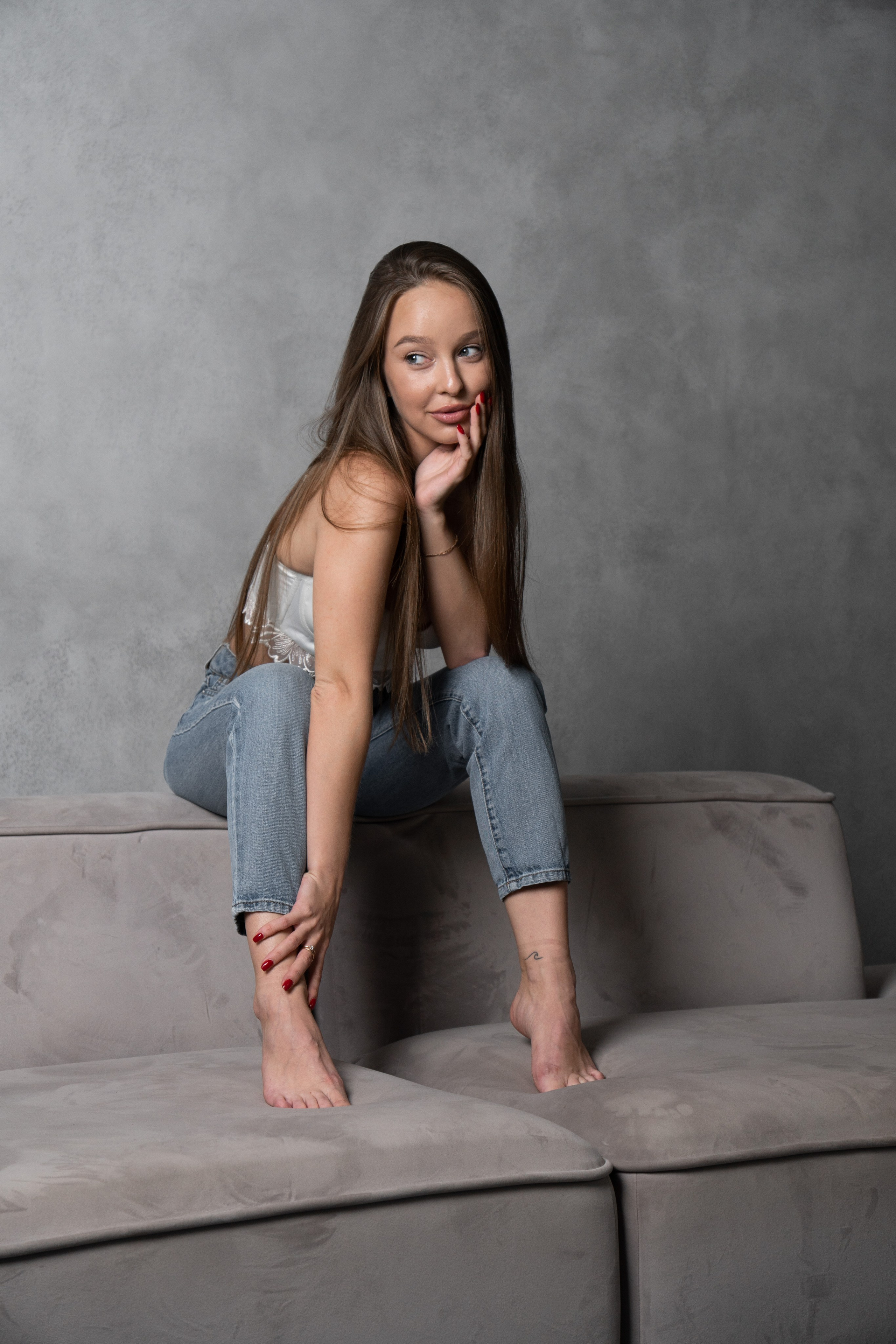 Фотосессия Марии в студии. Фотограф Сергей Капитуров