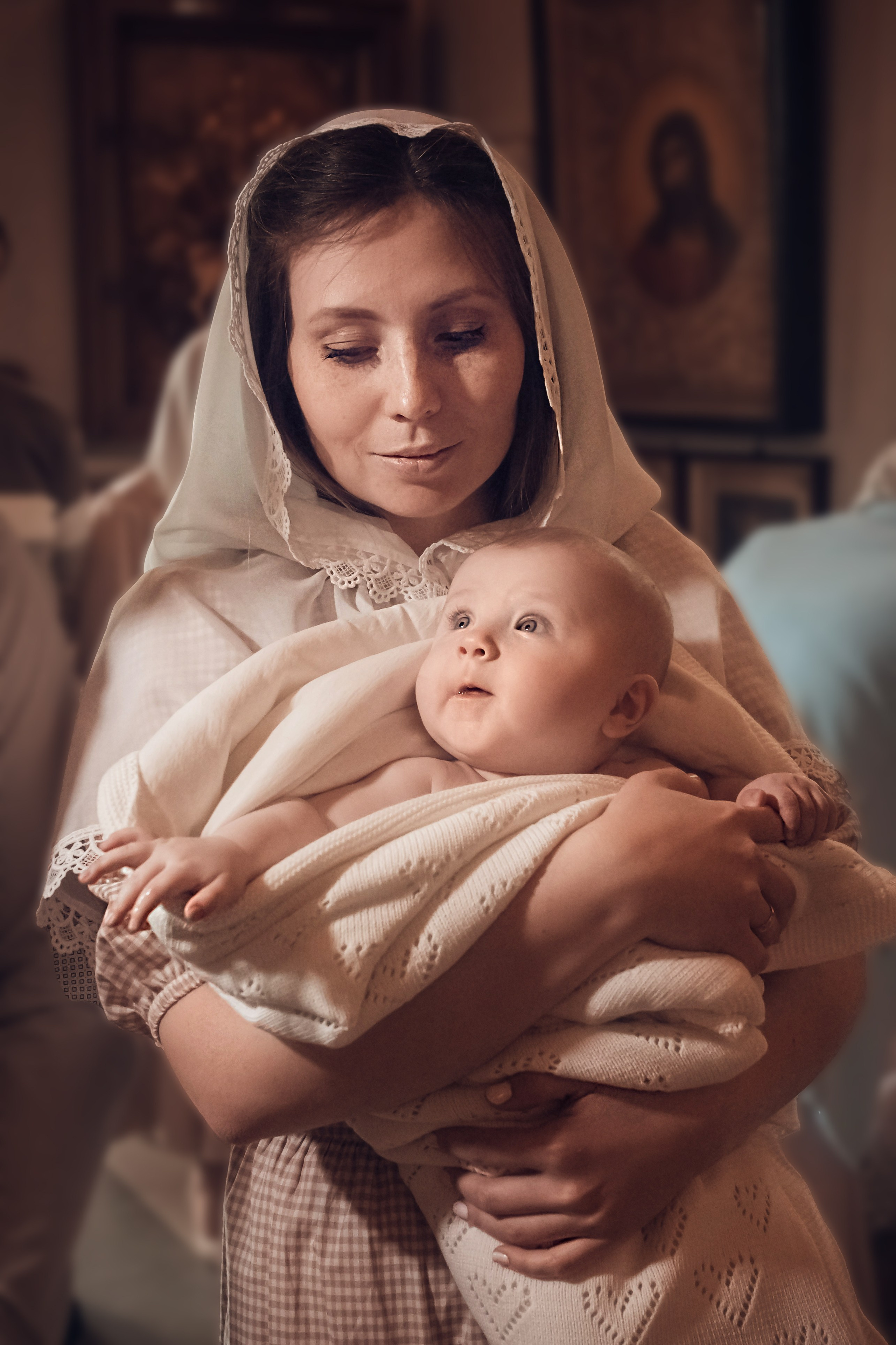 Таинство Крещения Василисы. Съемка Таинств Крещения Венчания, детские и семейные съемки в Пензе