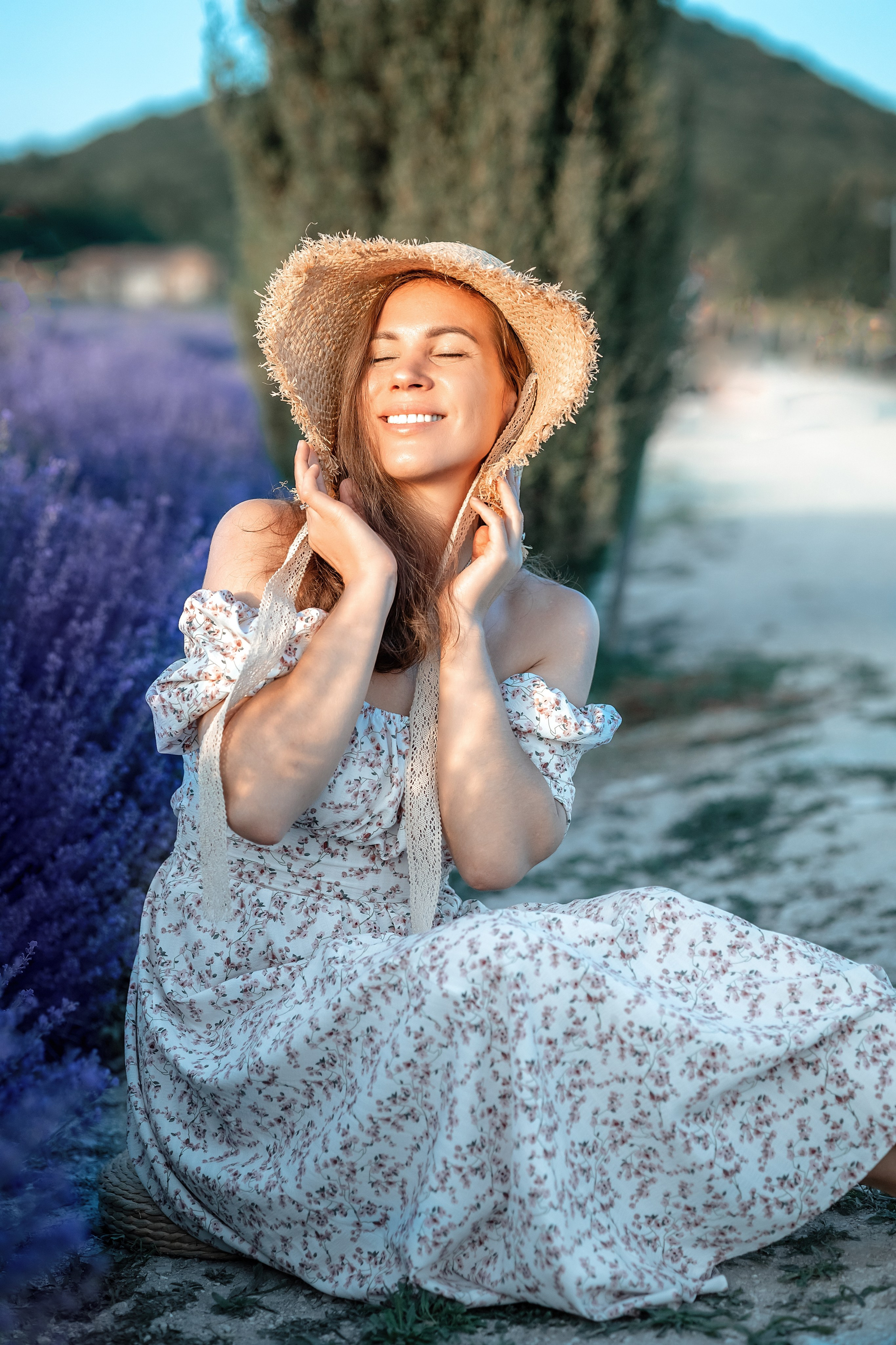 Яркая фотосессия в лаванде. Художественный фотограф Анапа Александра Долбикова