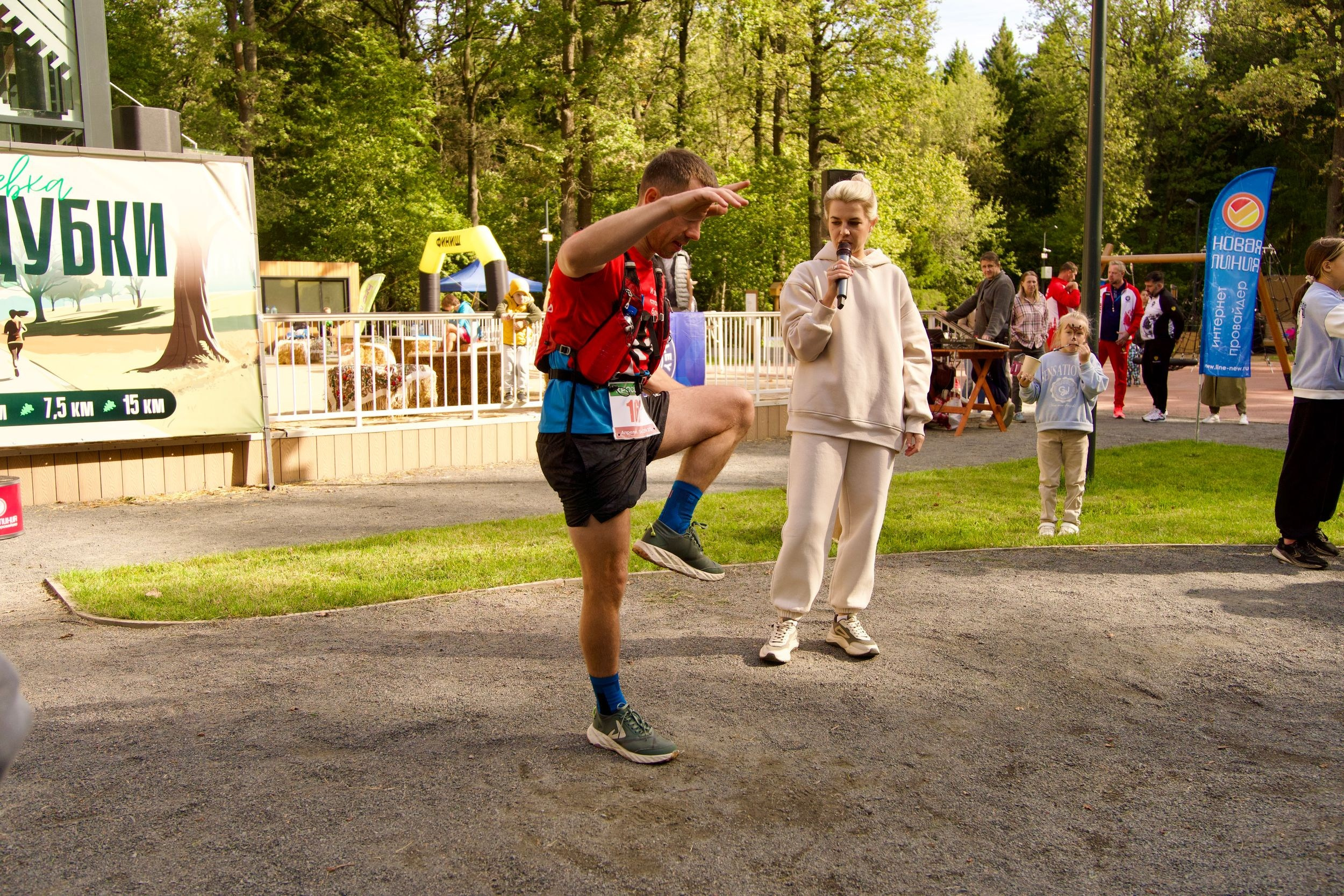 Забег в парке «Дубки». Кафе «БЕЛКА НАШЕПТАЛА». Ну оооочень концептуальное кафе