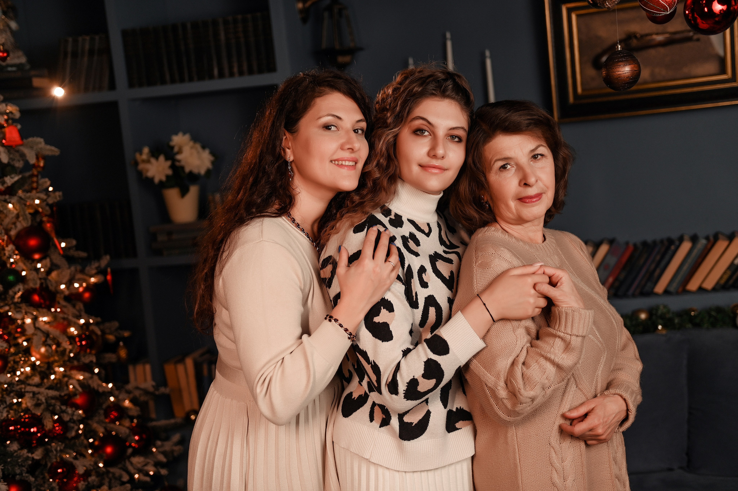 Новогодняя семейная. Свадебный, семейный, детский, контент фотограф в Омске Максим Ильин