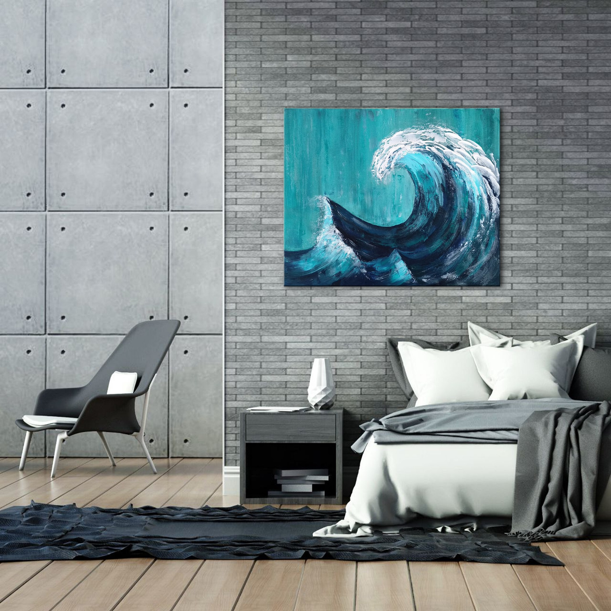 Абстракция. Художник Анастасия Кисткина, Петербург