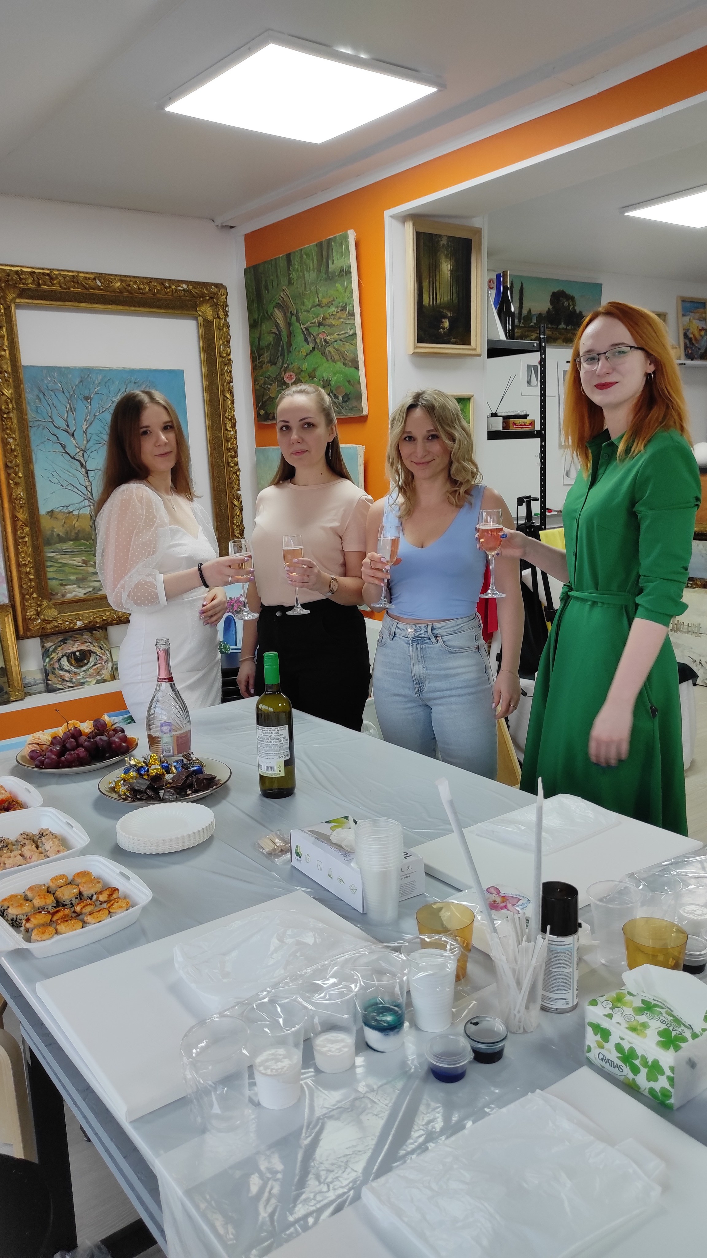 9 МАРТА. Арт-вечеринки и мастер-классы в Москве для взрослых и детей