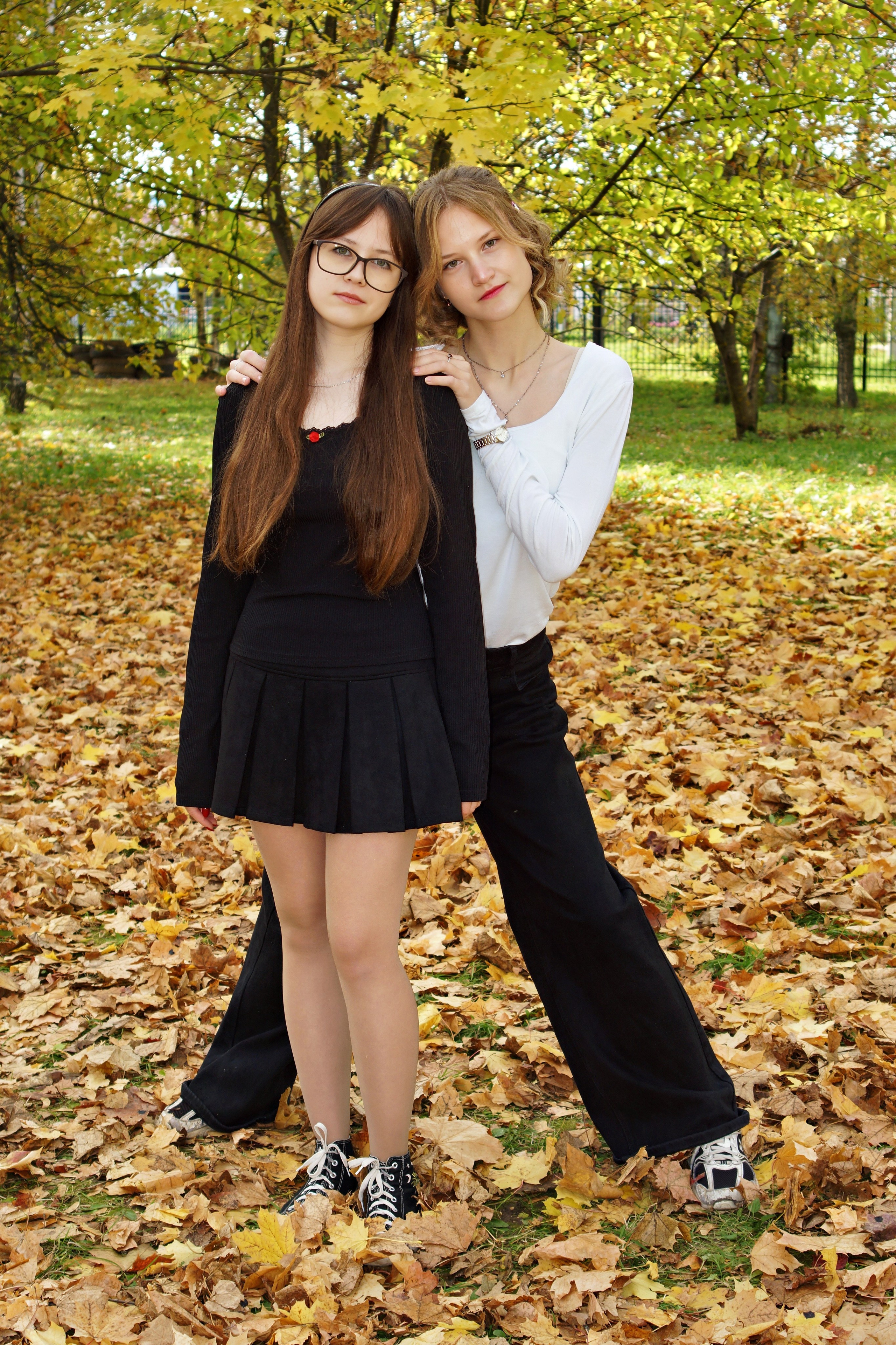 Осенняя фотосессия в школе г. Йошкар-Ола