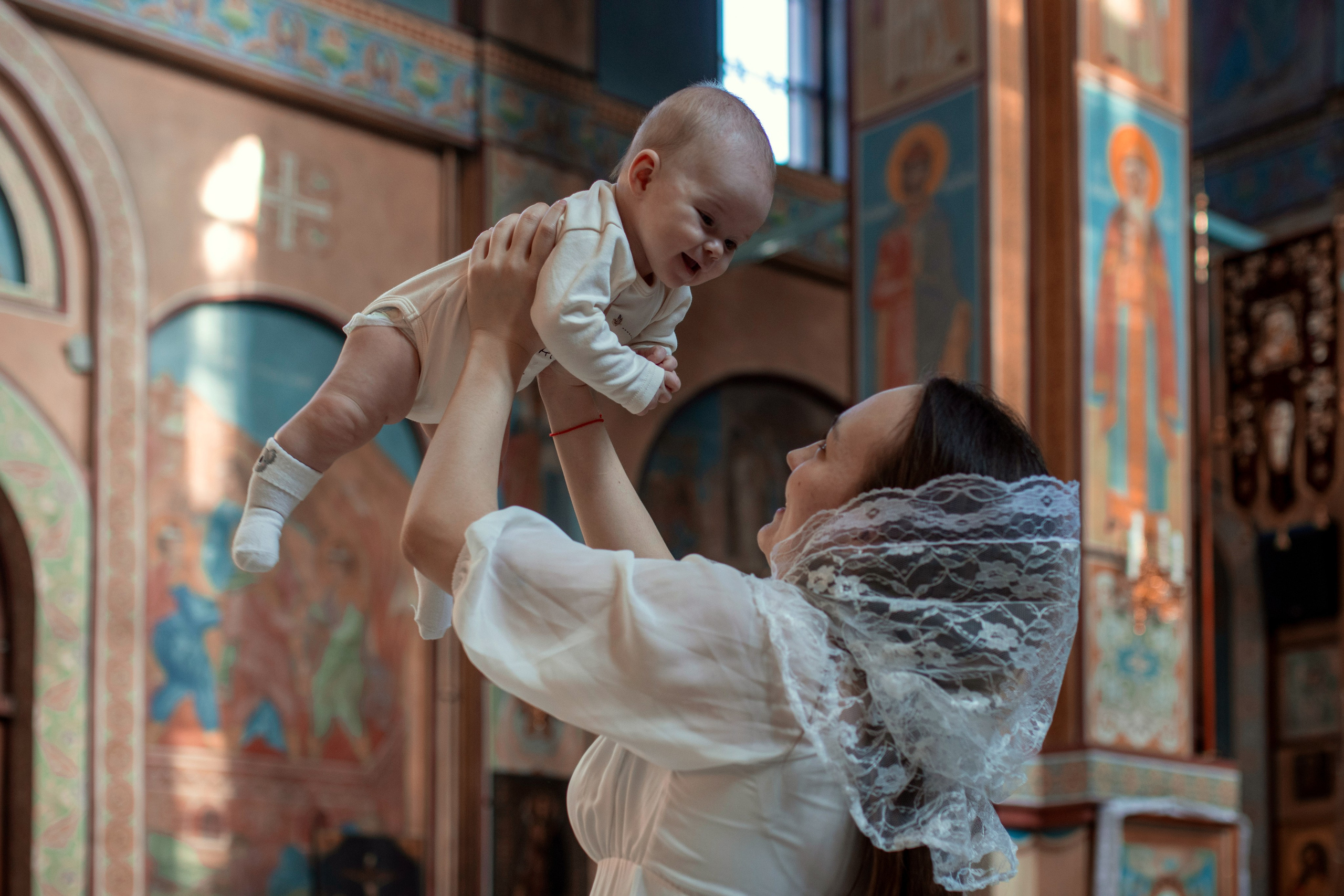 Таинство Крещения Станиславы. ТОП Фотограф на Крещение и Венчание Железногорск Алексей Мещеряков