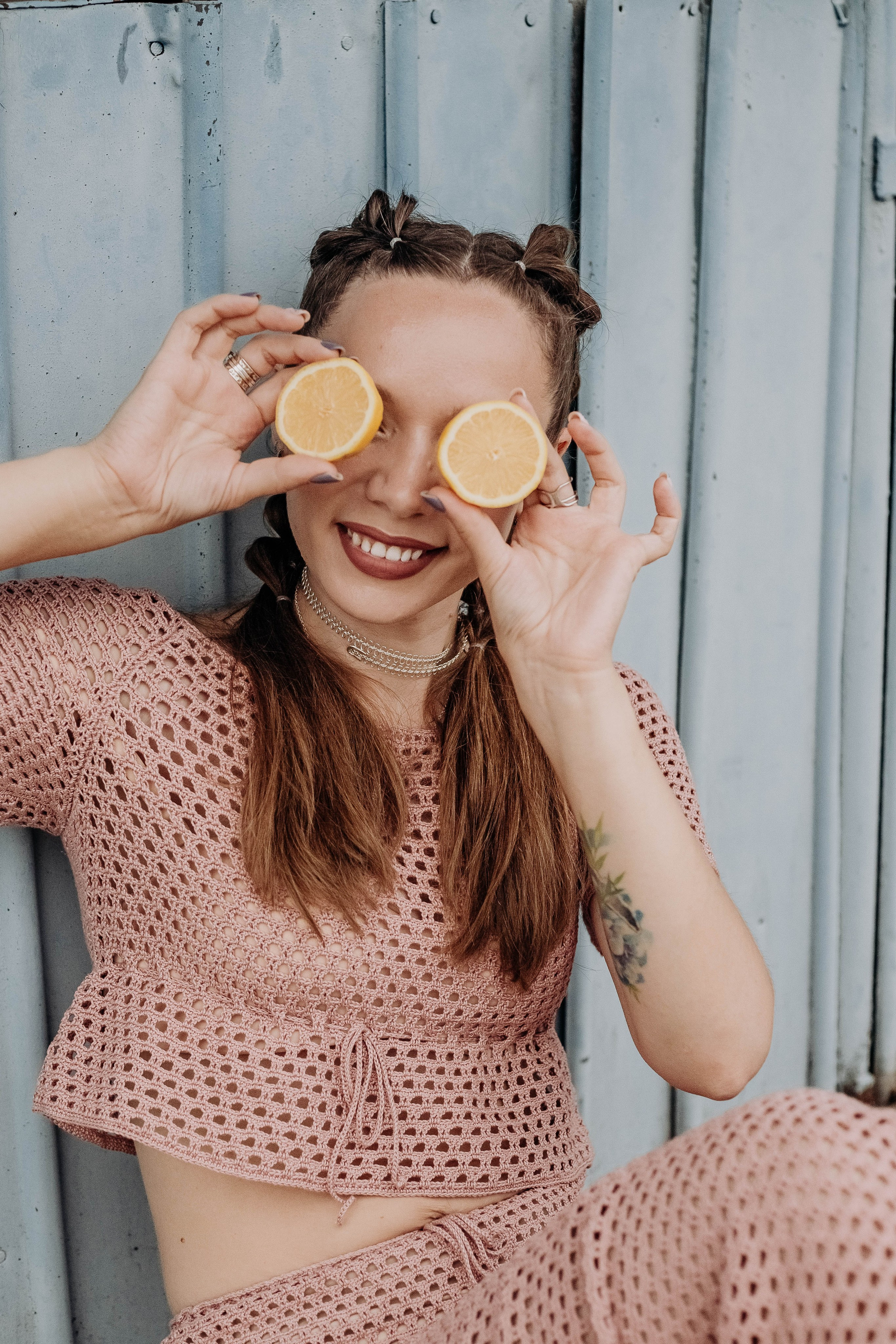 Аня с лимонами. Свадебный и Семейный фотограф Маргарита Павлова