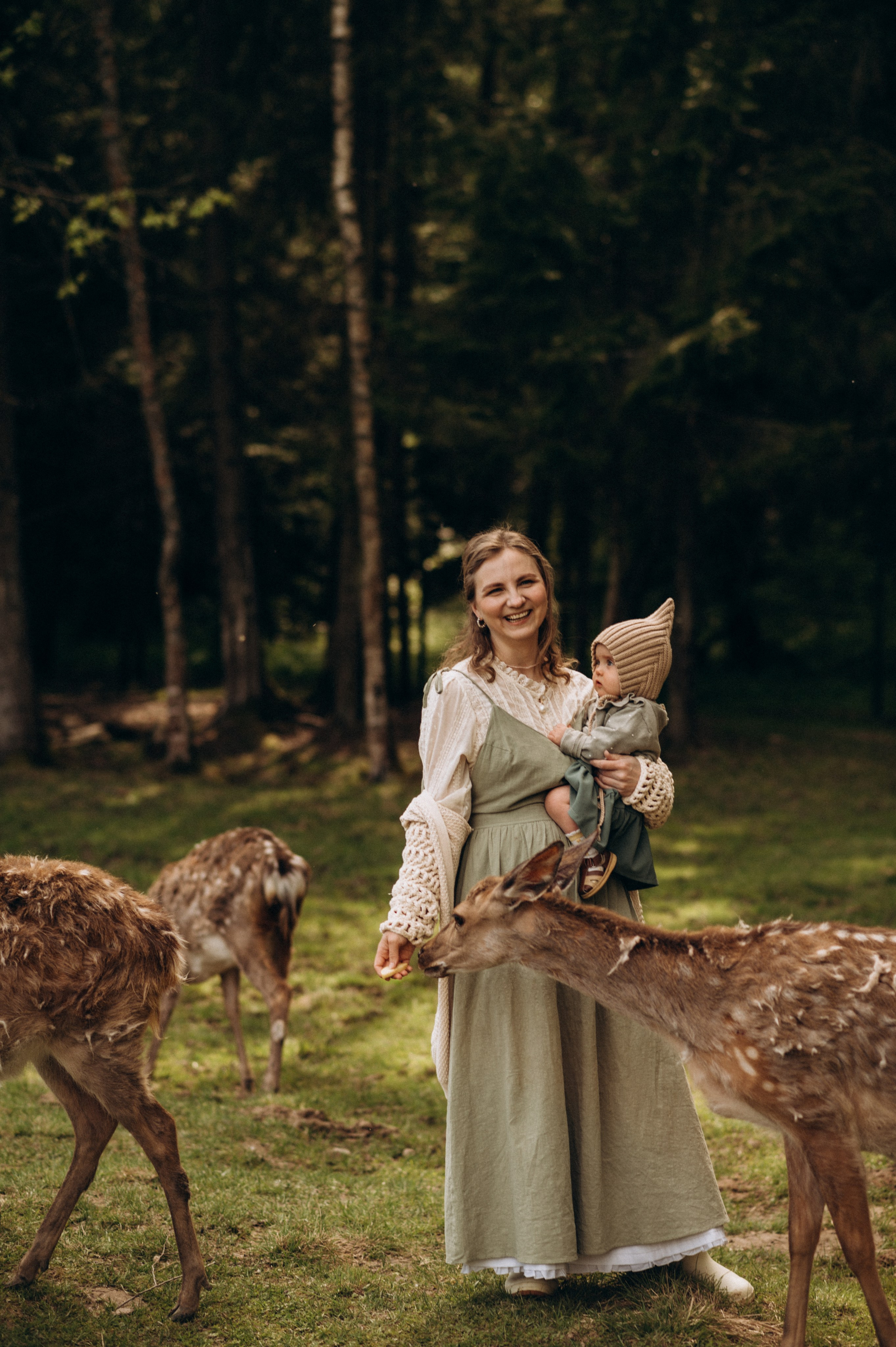 Оленья ферма. Семейный фотограф Нагорнова Виктория