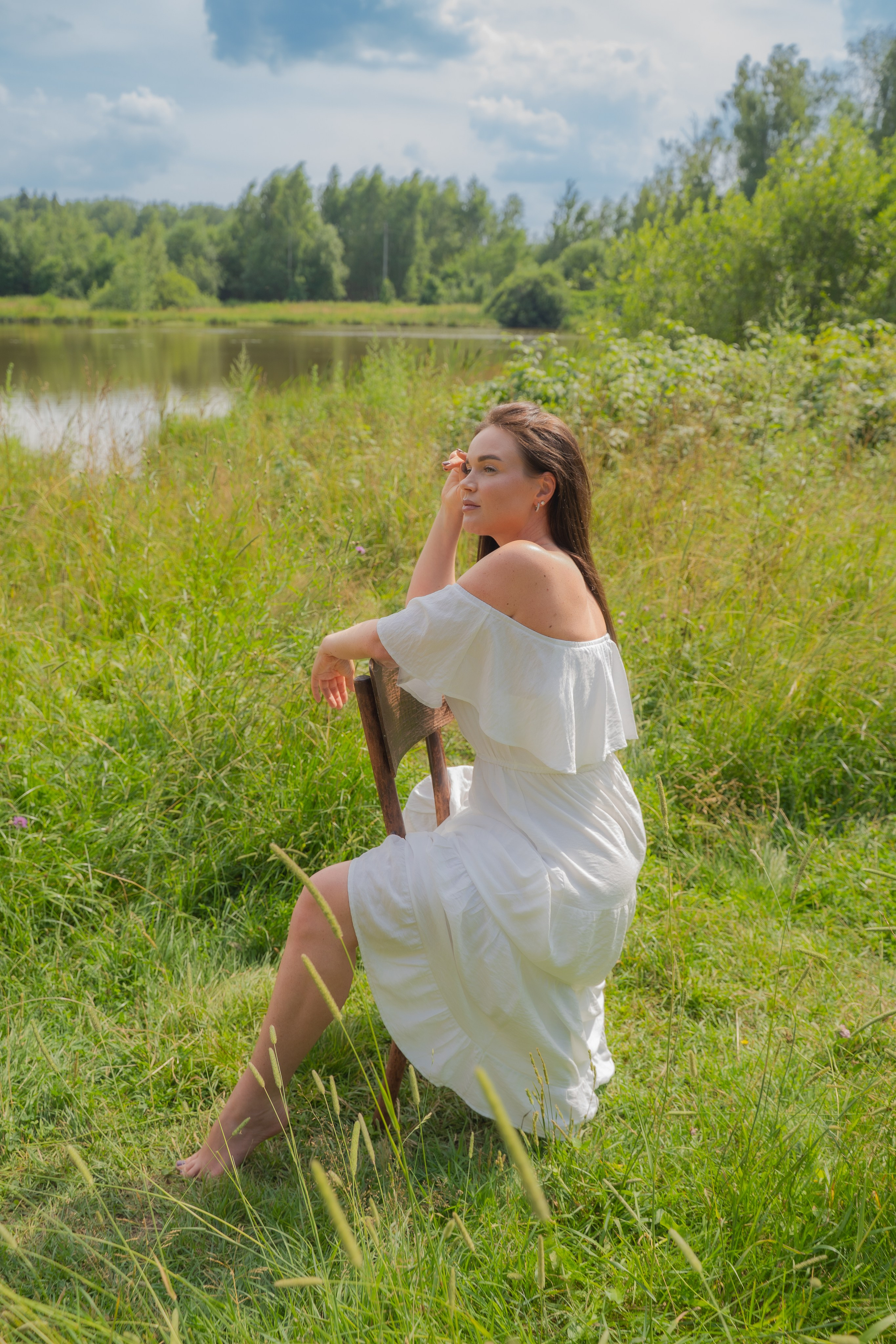 Фотосессия на природе «прачка»