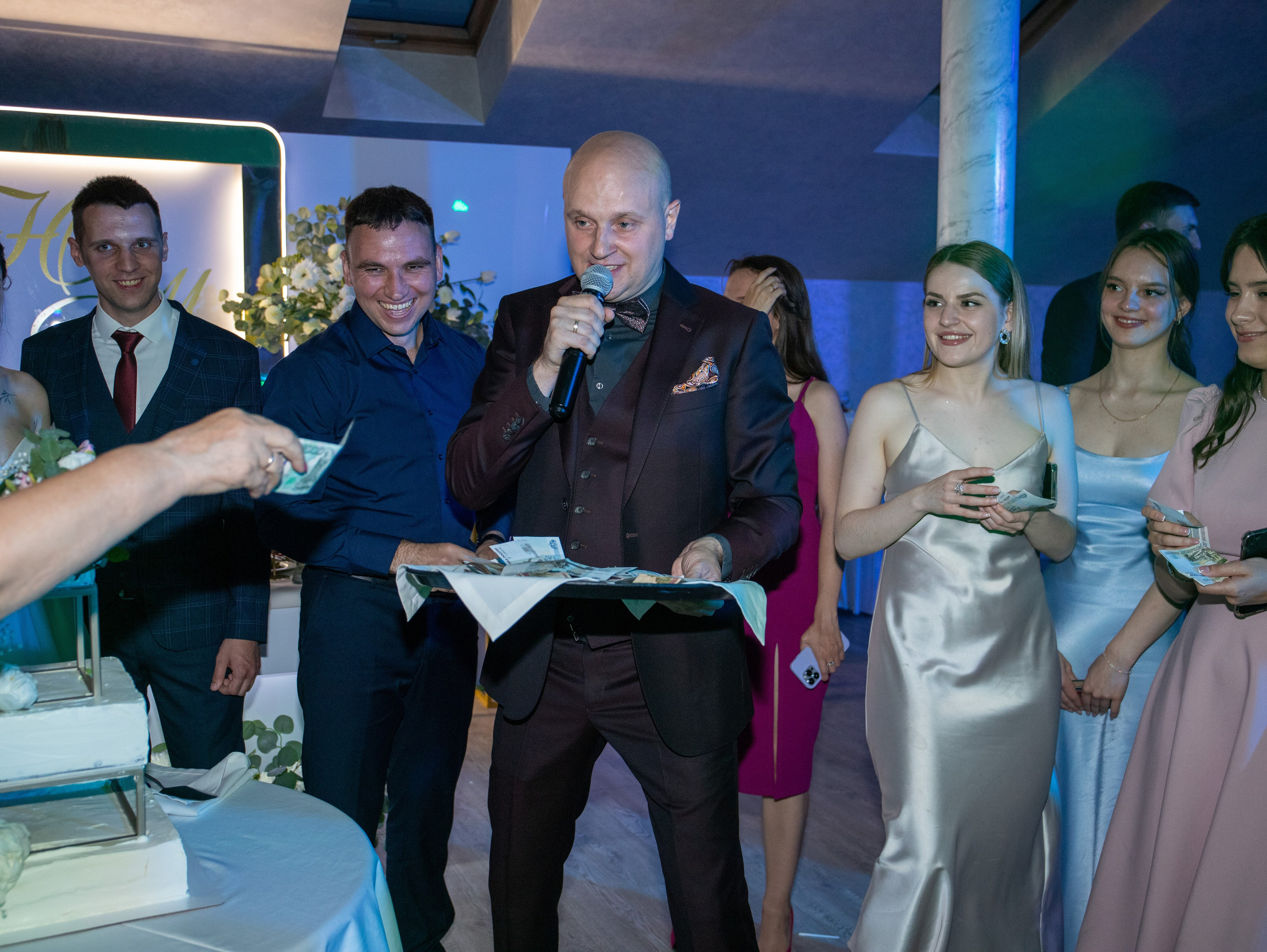 Свадебный банкет. Свадебный и семейный фотограф в Москве Мила Широких