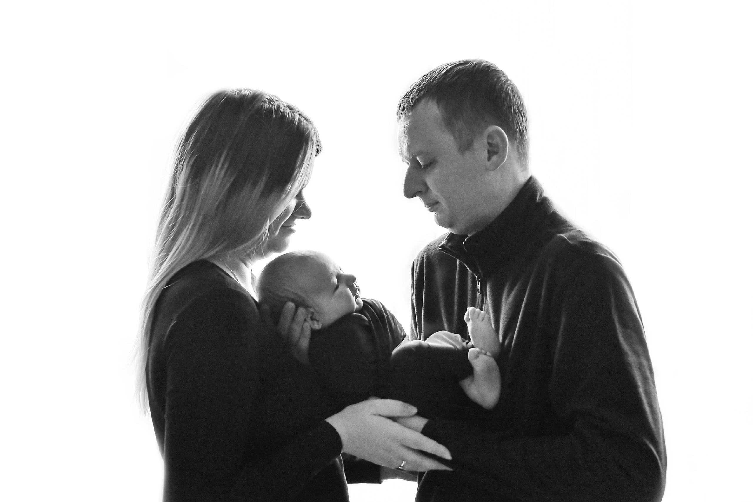 Кадры с родителями. Елена Комиссарова-фотограф новорожденных в г. Иваново