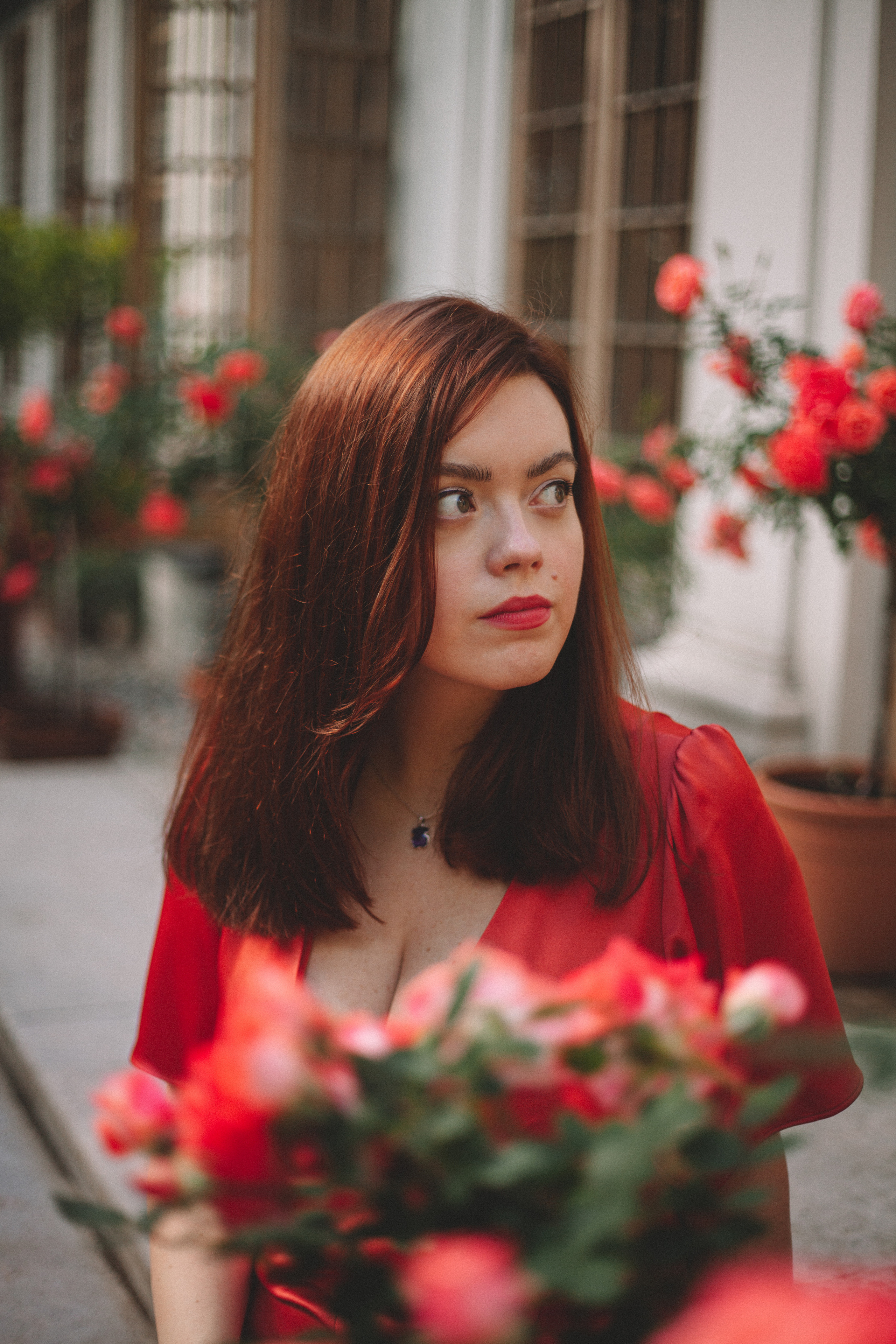 Ольга. Летний сад. Фотограф в Санкт-Петербурге Матвиенко Яна