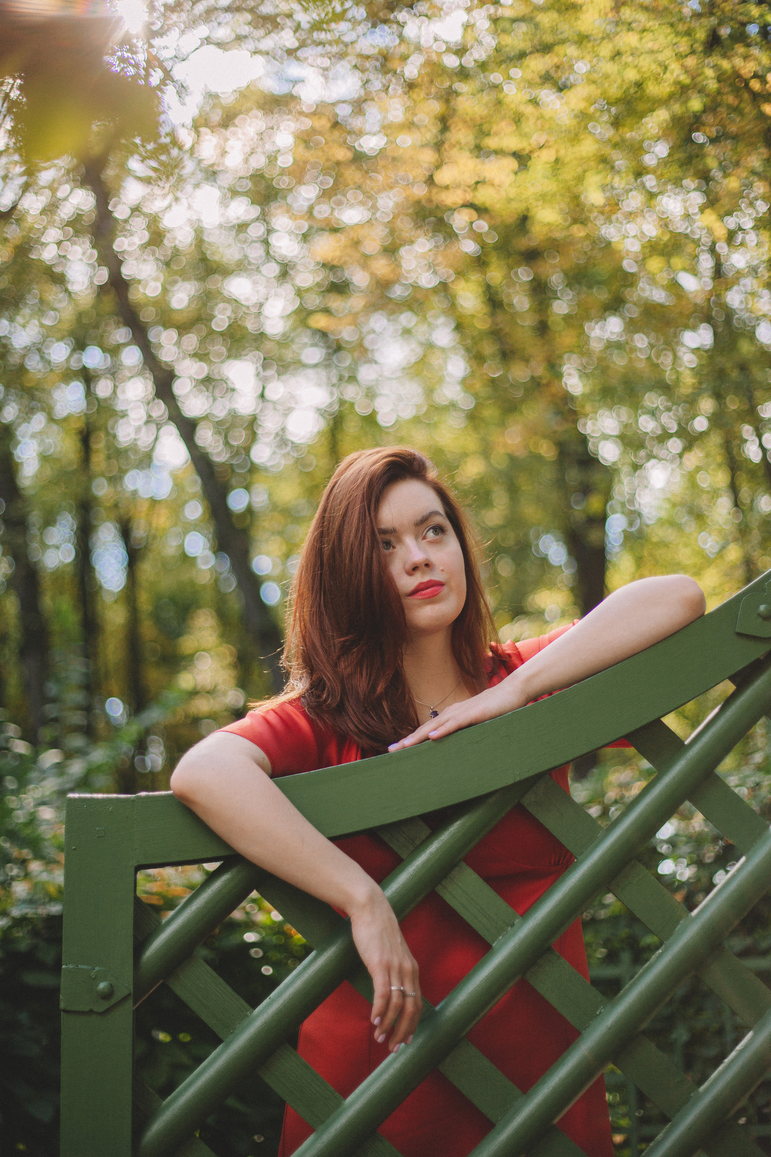 Ольга. Летний сад. Фотограф в Санкт-Петербурге Матвиенко Яна
