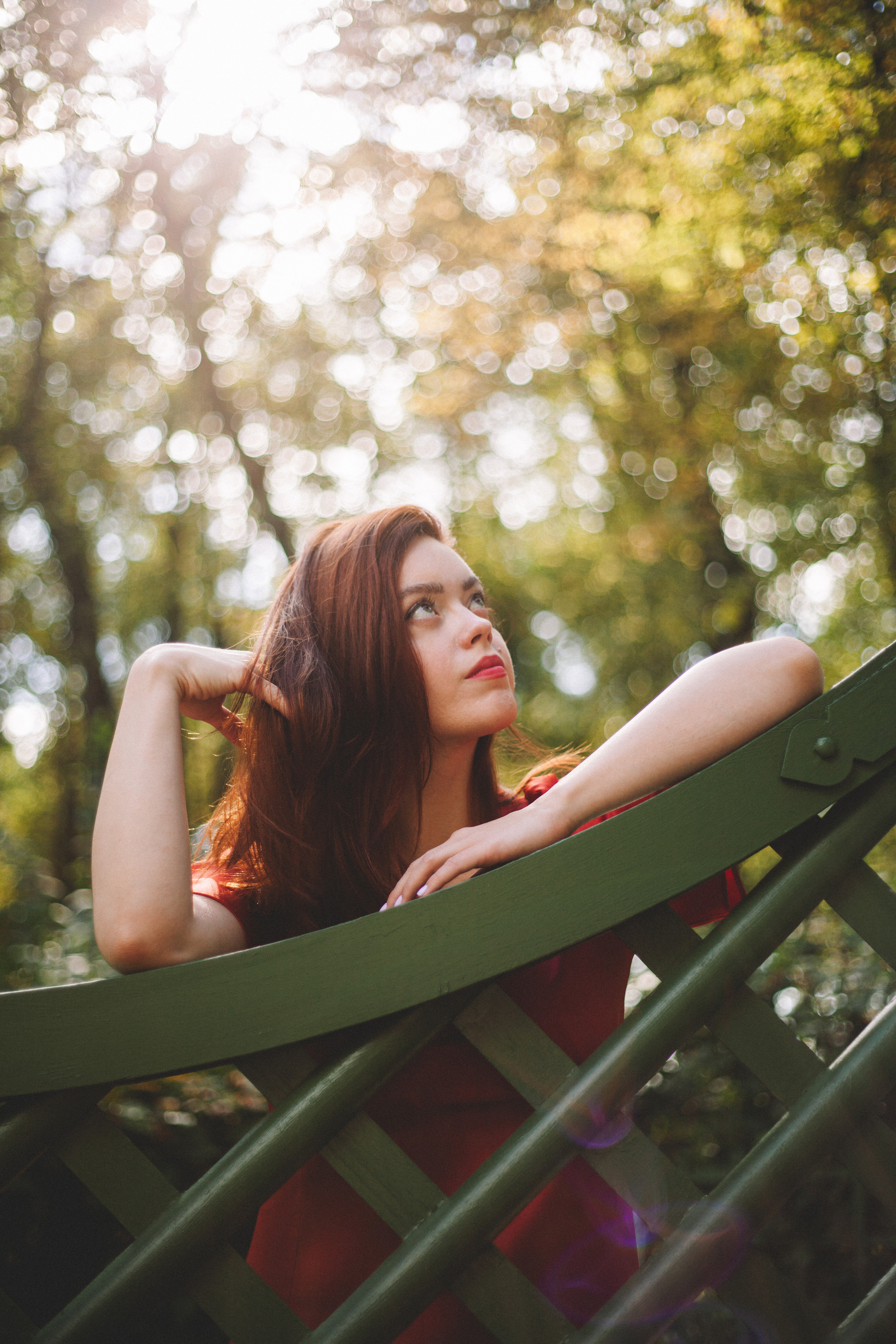 Ольга. Летний сад. Фотограф в Санкт-Петербурге Матвиенко Яна