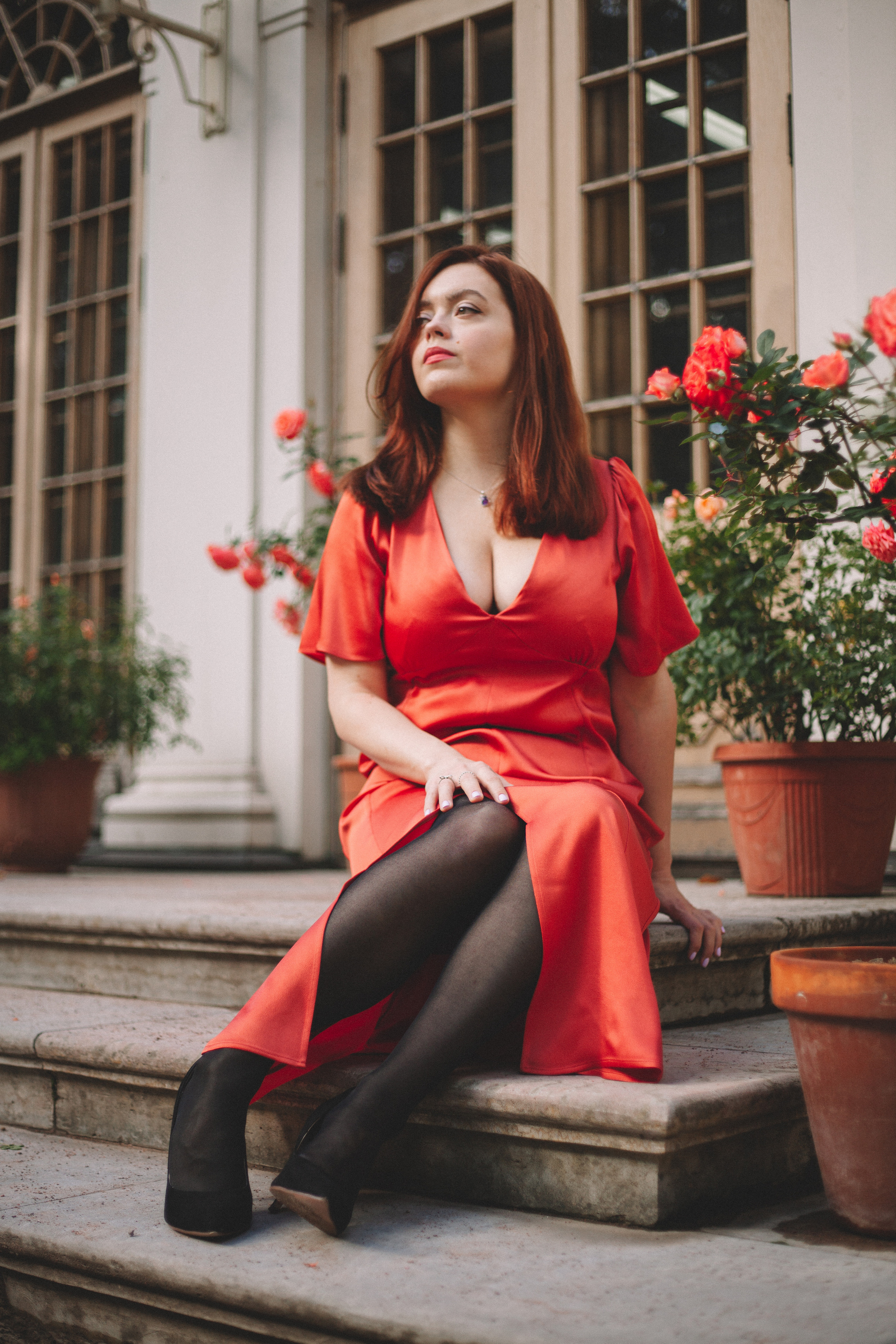 Ольга. Летний сад. Фотограф в Санкт-Петербурге Матвиенко Яна