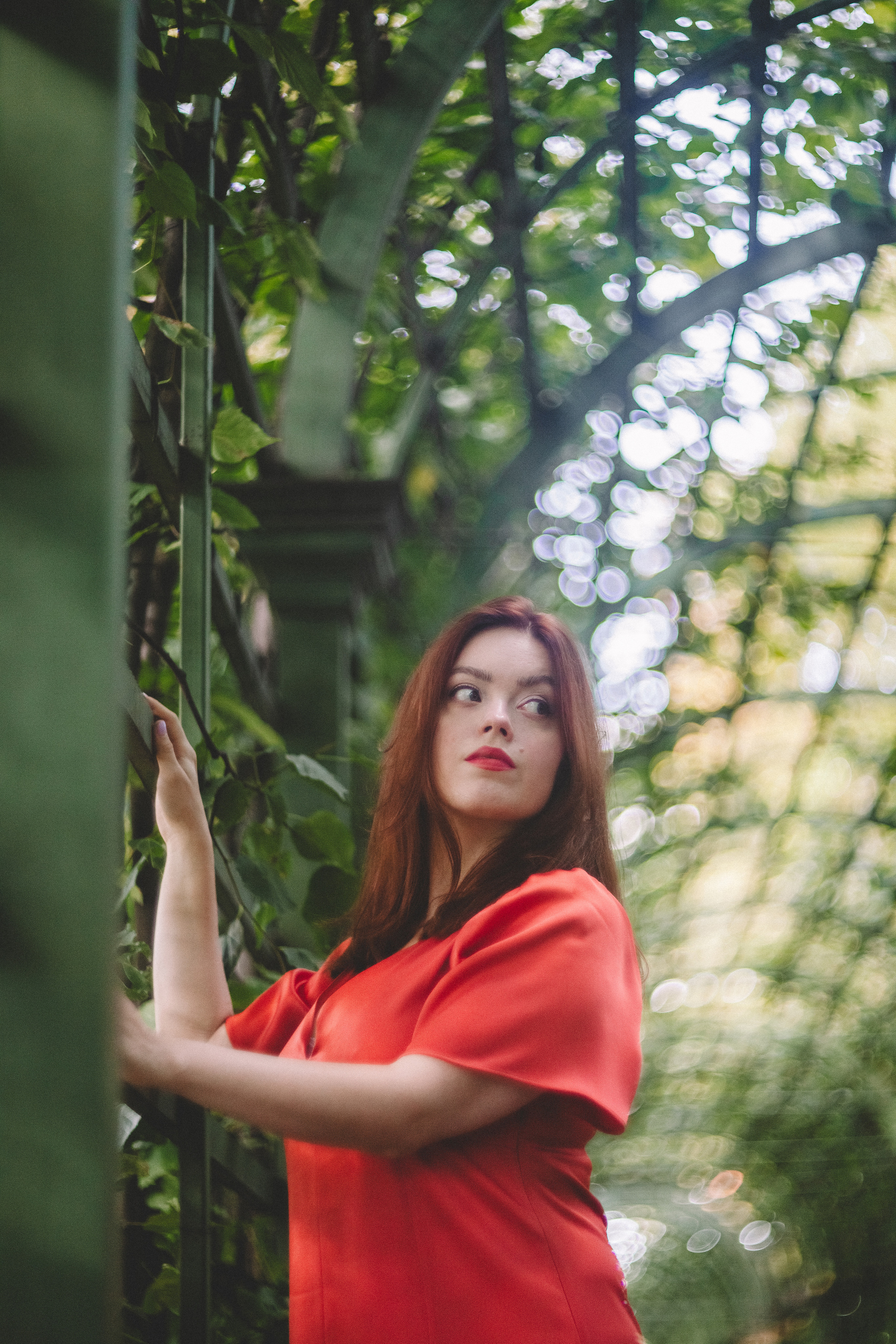Ольга. Летний сад. Фотограф в Санкт-Петербурге Матвиенко Яна