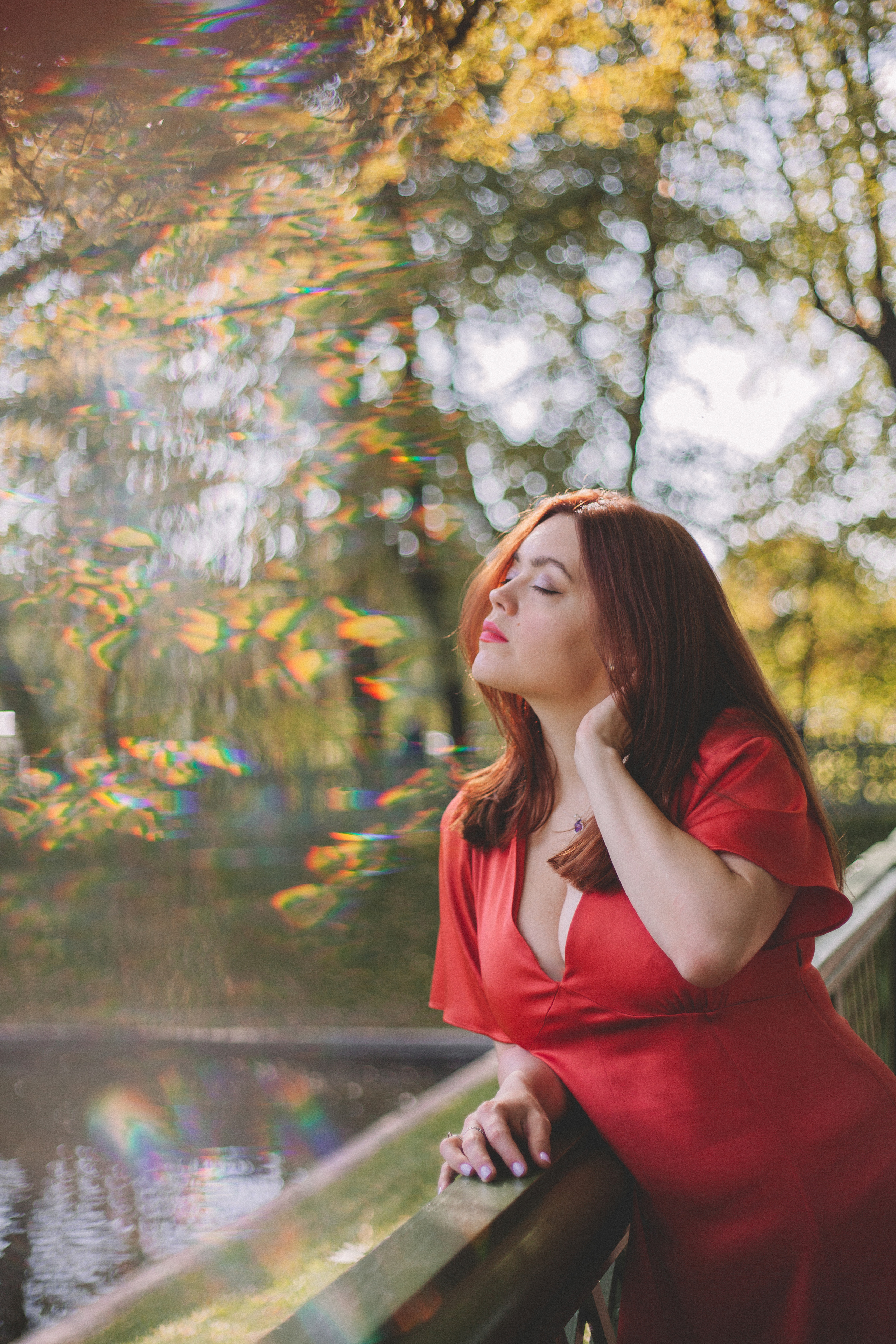 Ольга. Летний сад. Фотограф в Санкт-Петербурге Матвиенко Яна