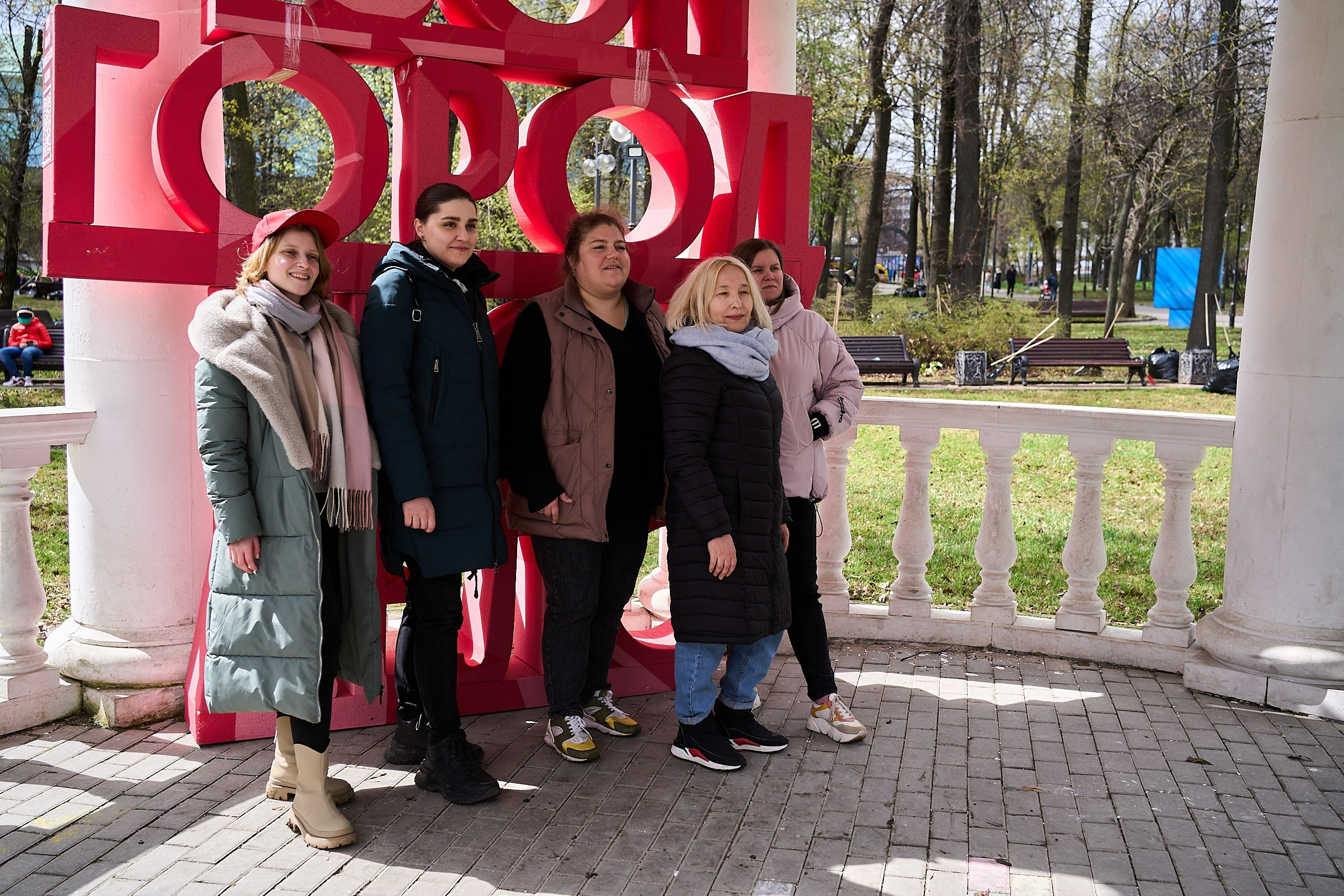 Субботник у Управления делами Мэра и Правительства Москвы. Фотограф и Видеограф в Москве. Олег Корушев
