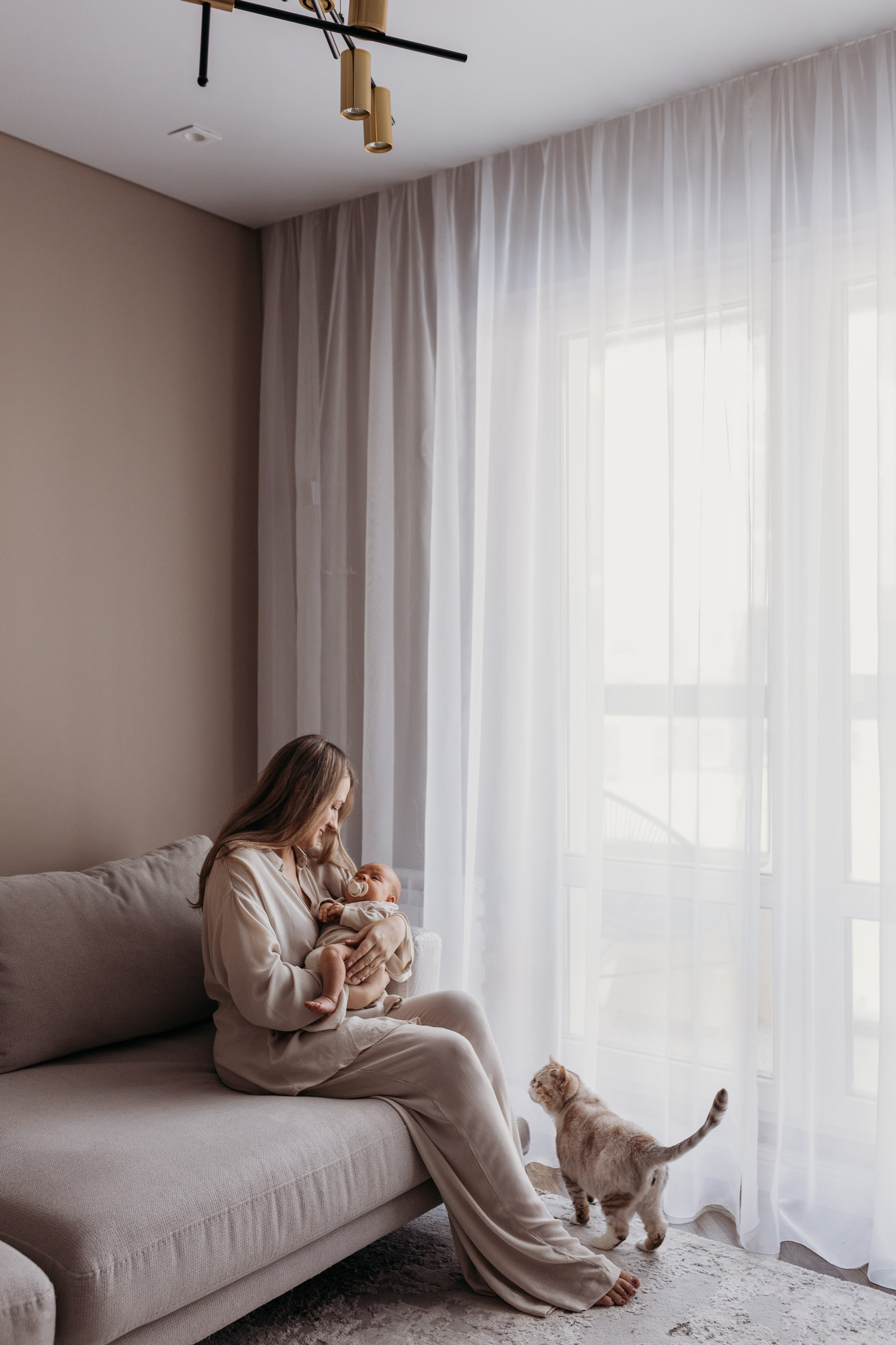 Домашняя лайфстайл фотосессия. Фотограф новорожденных в г. Барнаул Ренпенинг Катерина