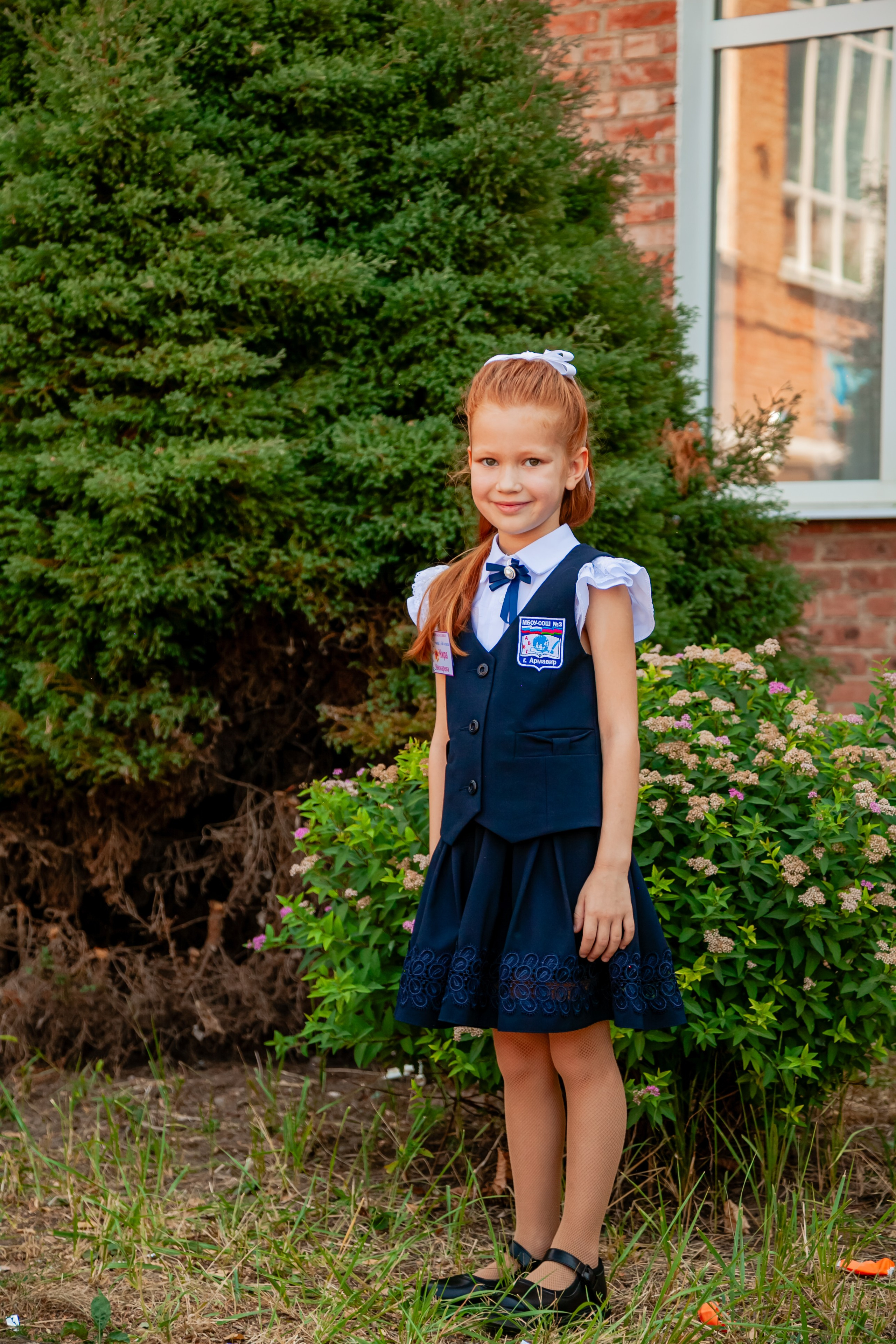 1 сентября линейка. Свадебный и семейный фотограф в Армавире