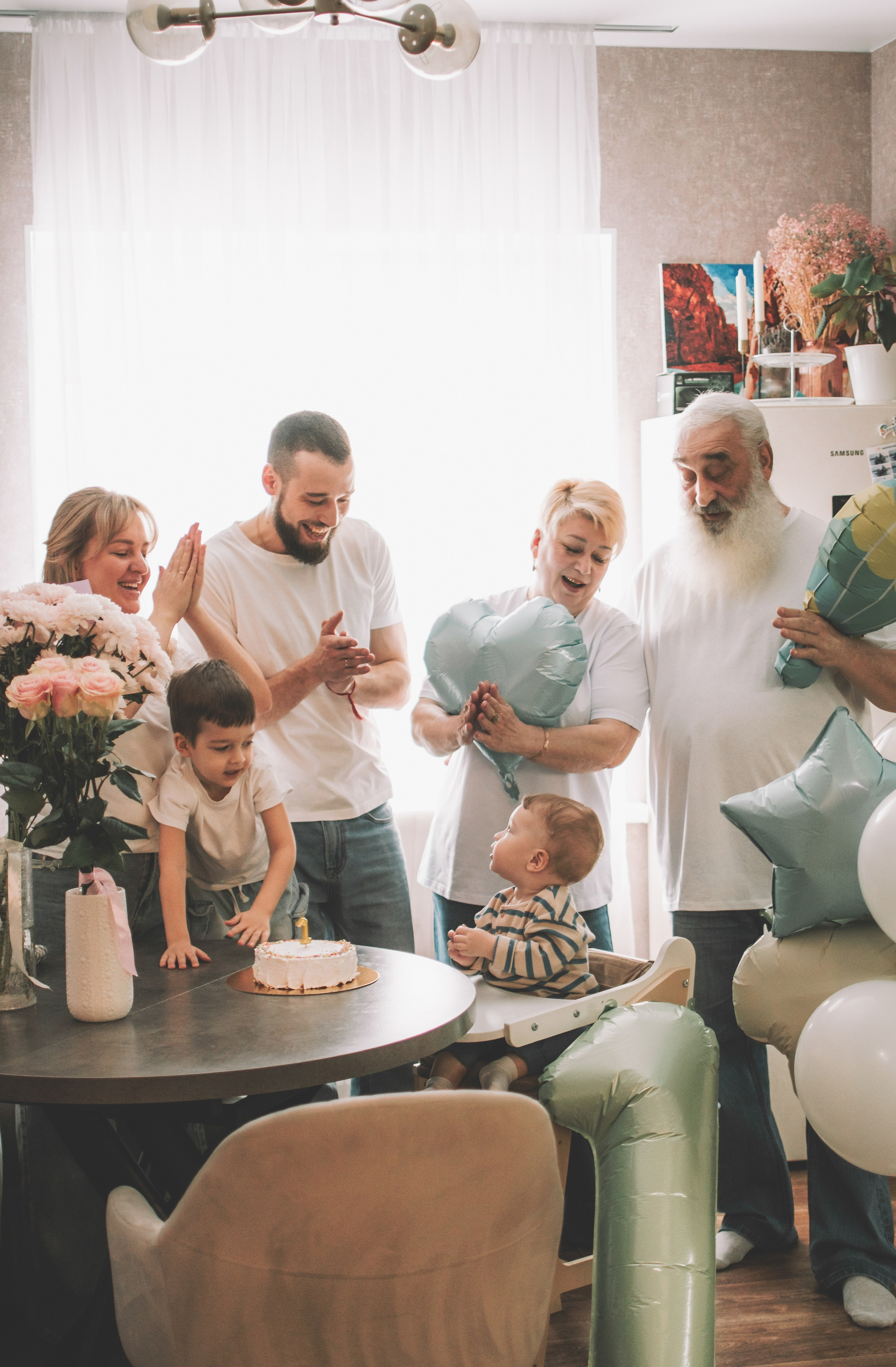 Годовасие в кругу семьи. Семейный и свадебный фотограф Губкинский и Ставрополь