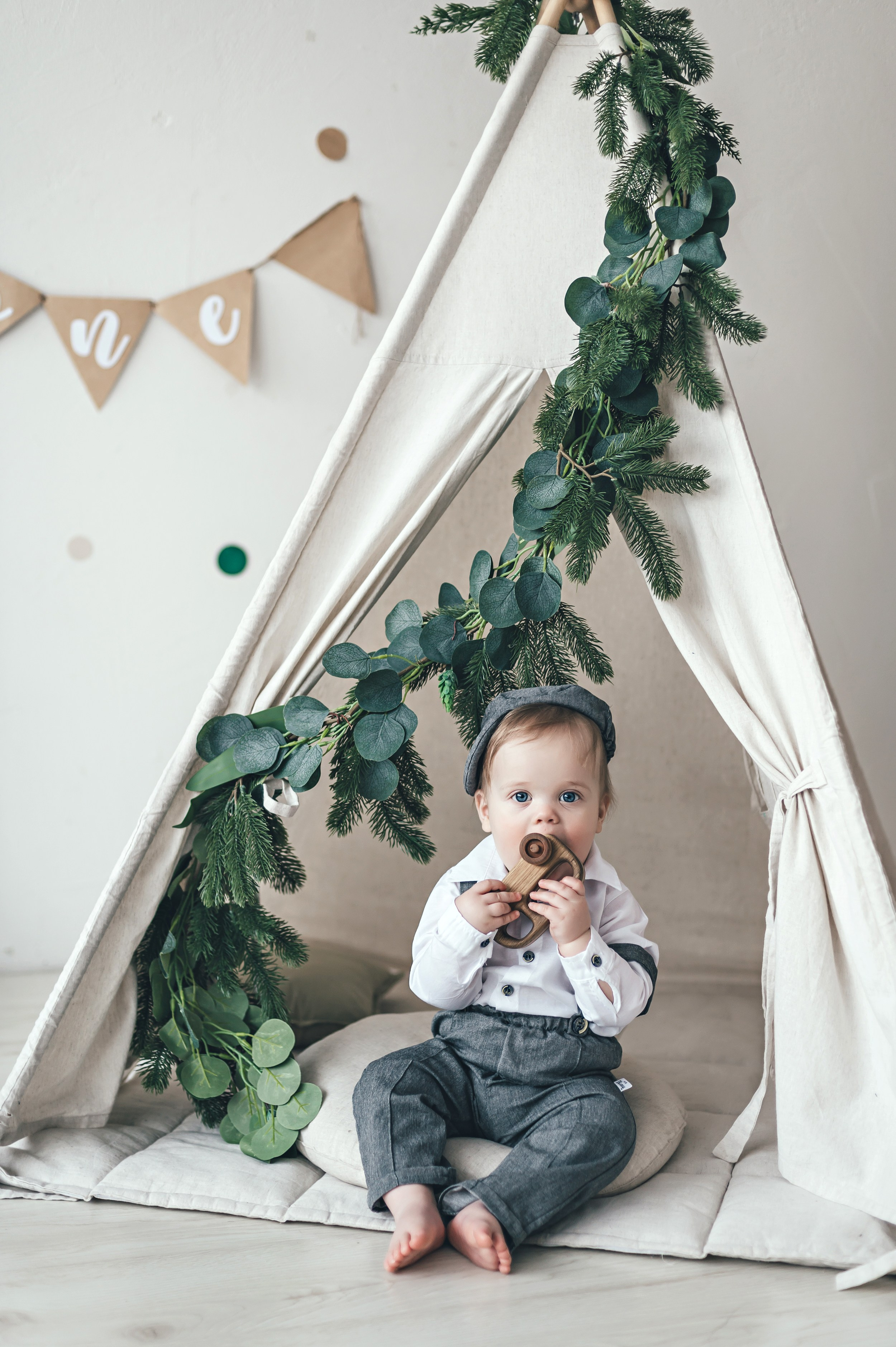 Захарику 1 годик. Семейный и свадебный фотограф в Новосибирске Мария Гоппе (Харина)