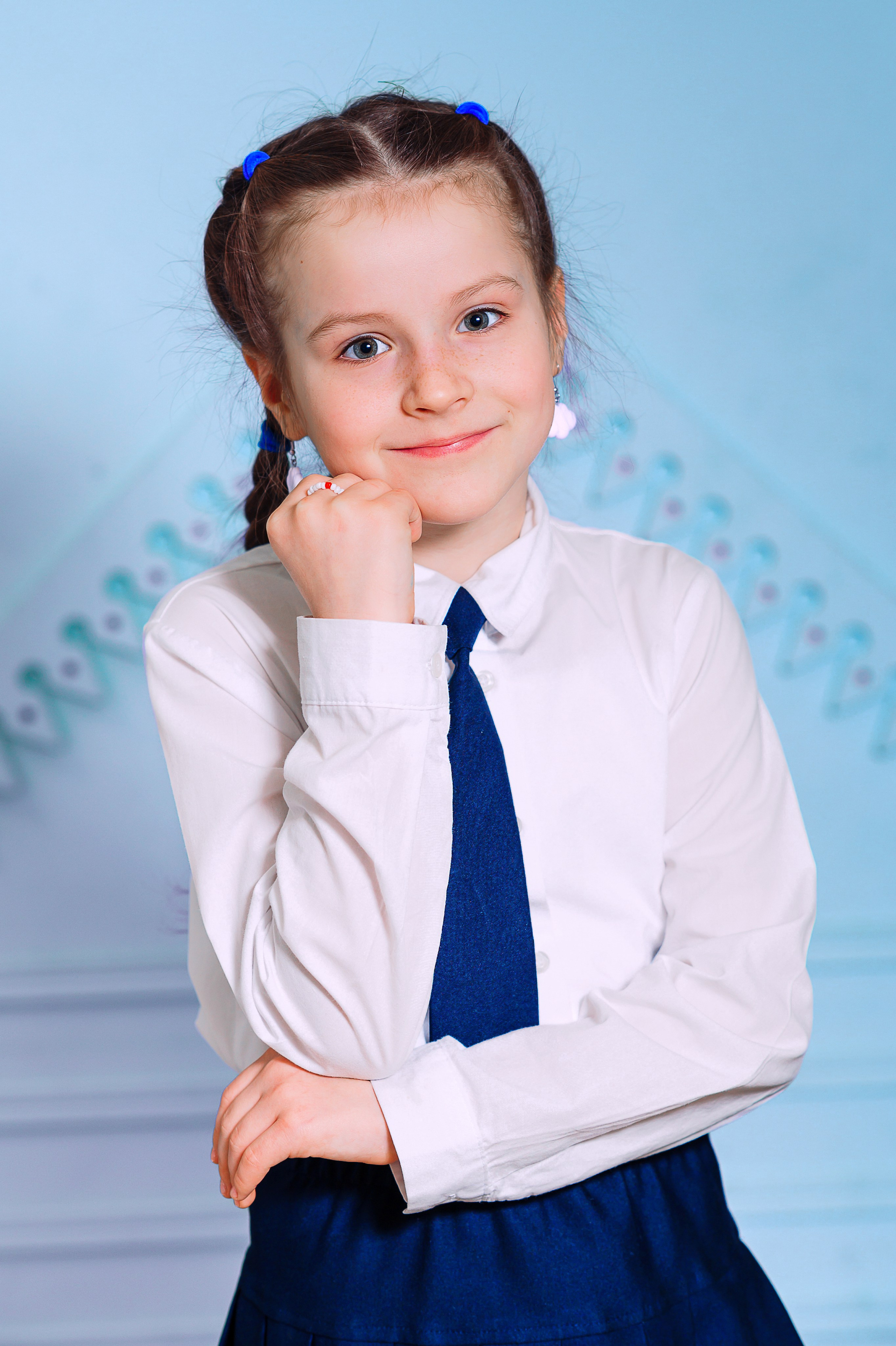 Портрет и виньетка класса. Выпускной школьный альбом в Москве / Школьный фотограф Юлия Михайленко