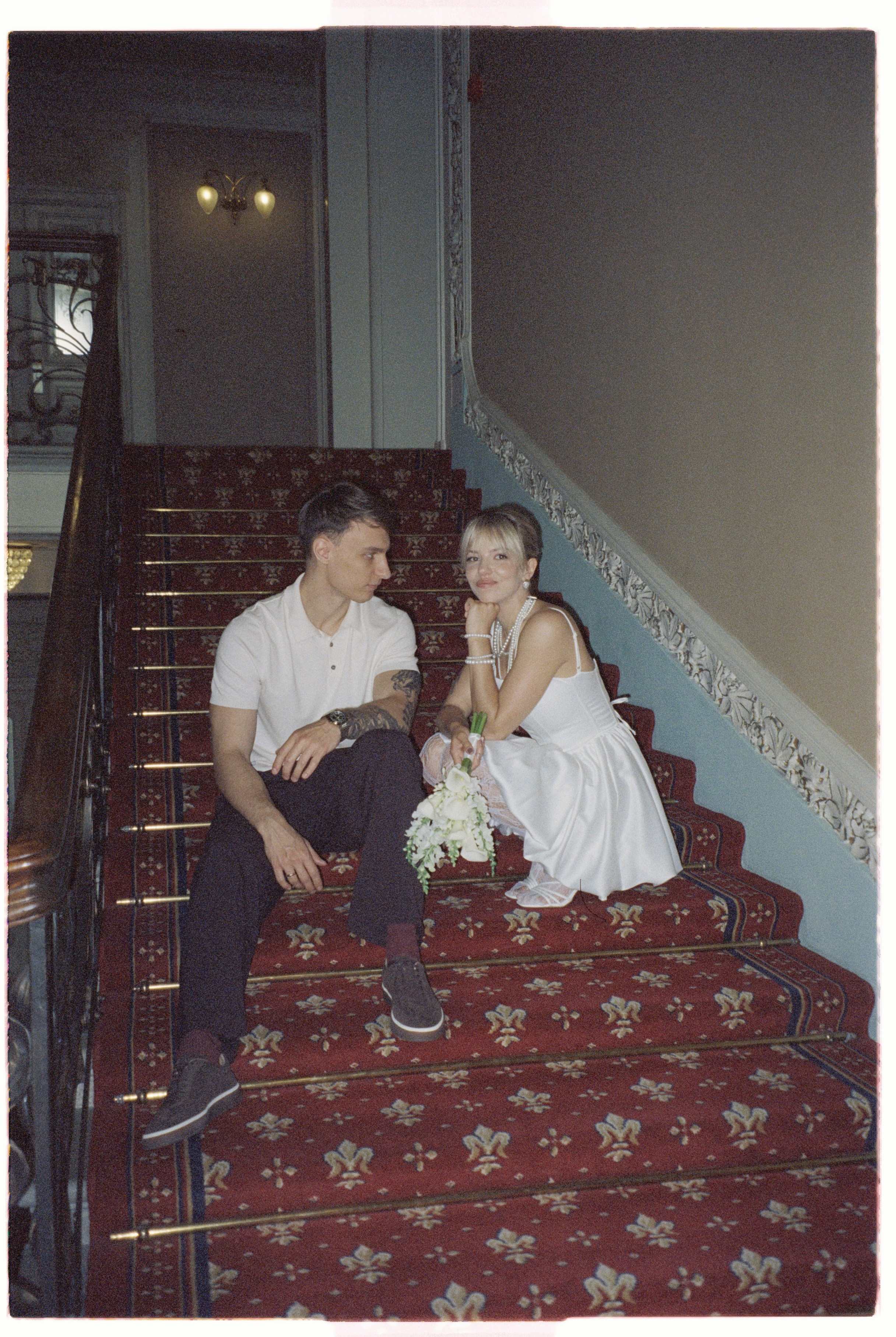 На пленку (Полина и Рома). Фотограф в Москве — Евгения Прокопенко