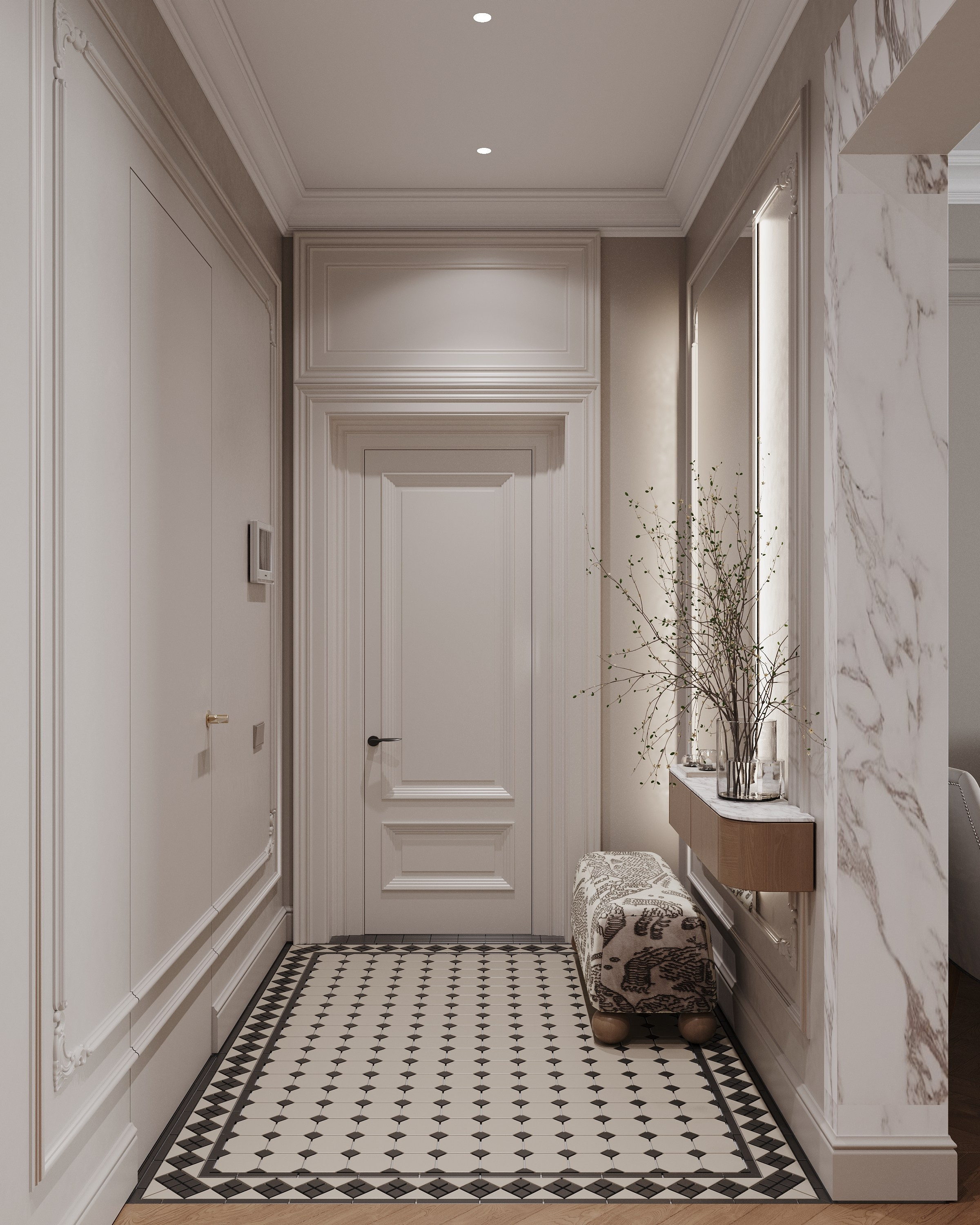 ЖК Легенда Московский 65 106 кв.м, г. Санкт-Петербург. 3d визуализатор Анастасия Науменко