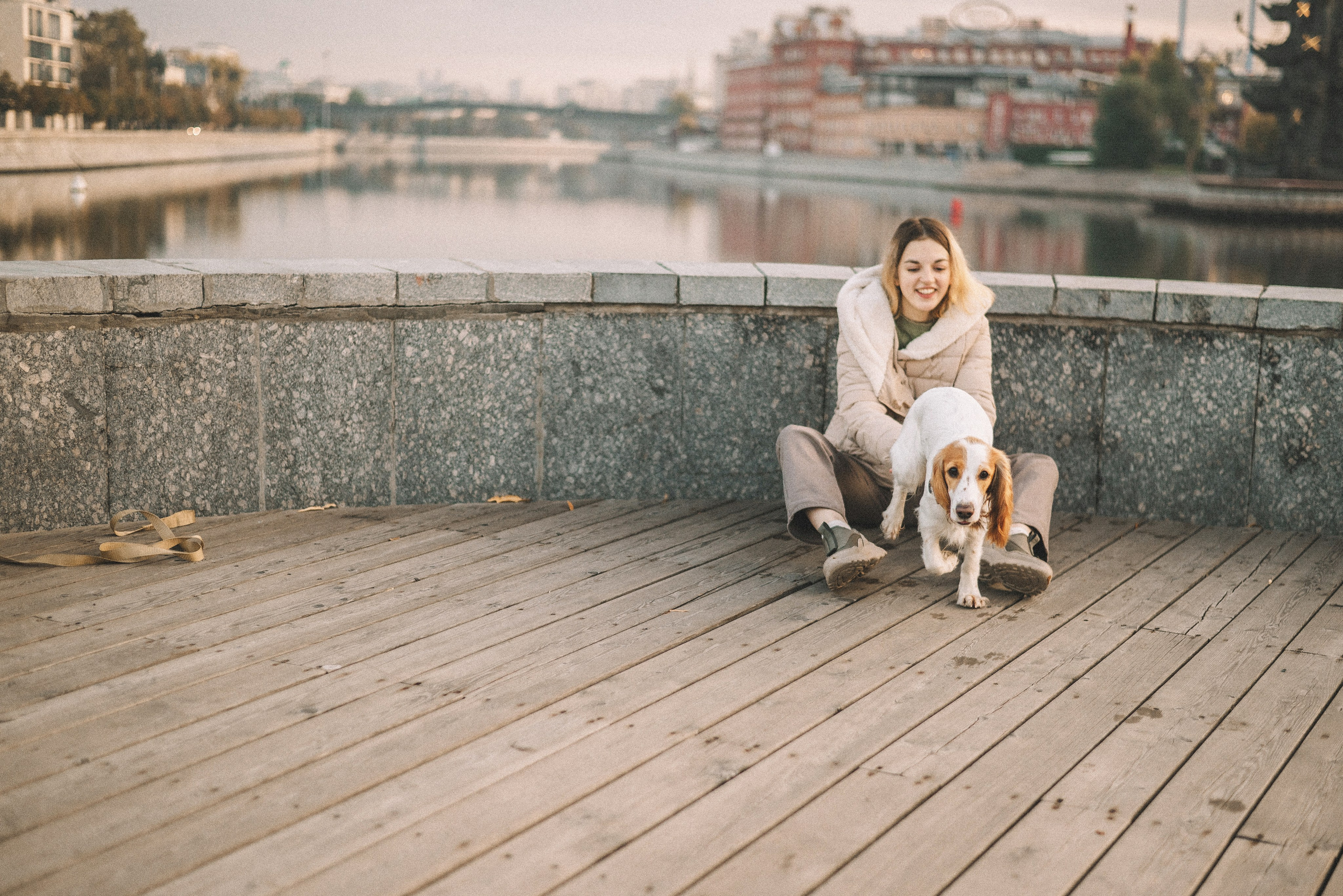 Маша и Вега. Фотограф-анималист Богданова Полина
