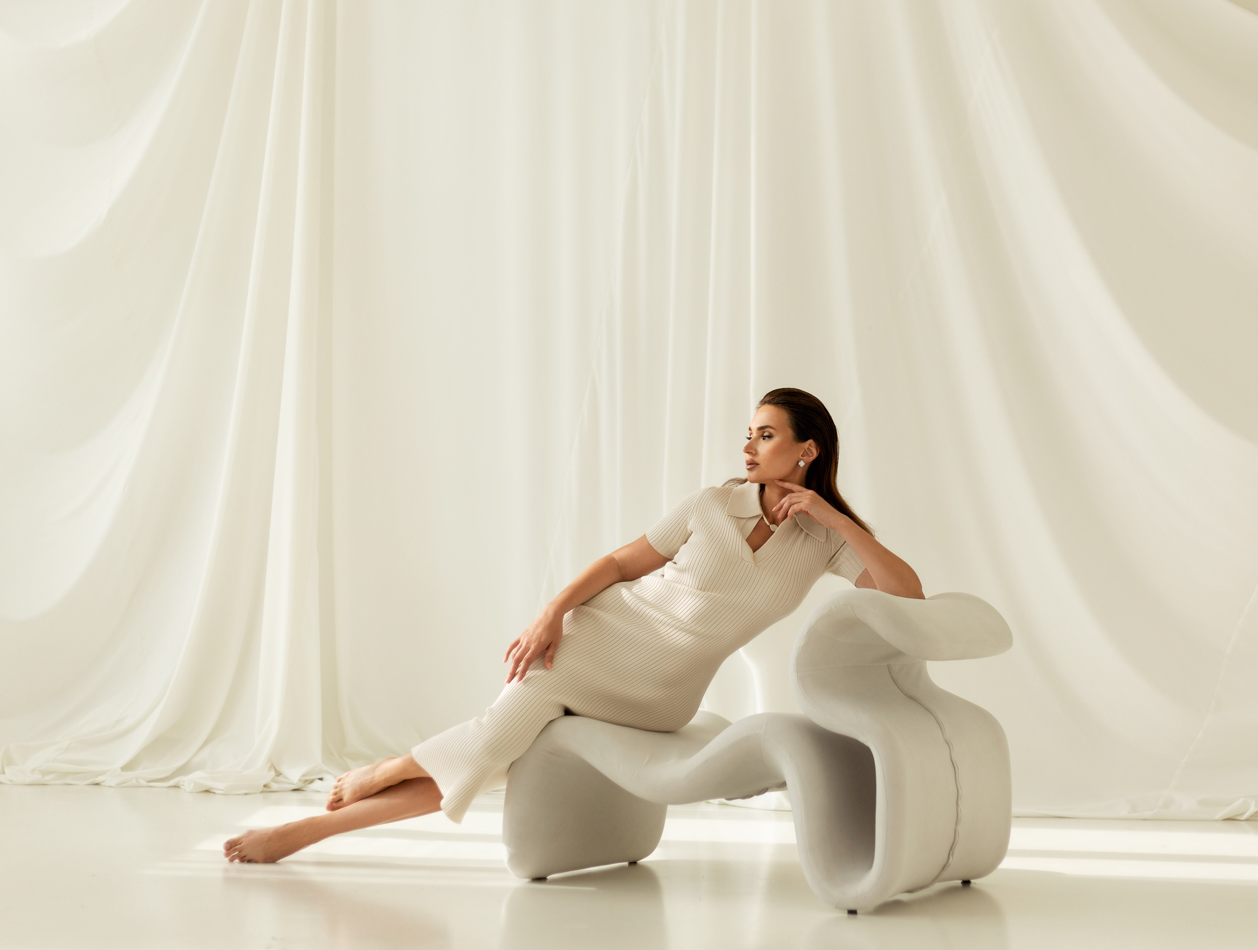 Женский портрет в студии. Женский и семейный фотограф в Екатеринбурге Маша Пруц