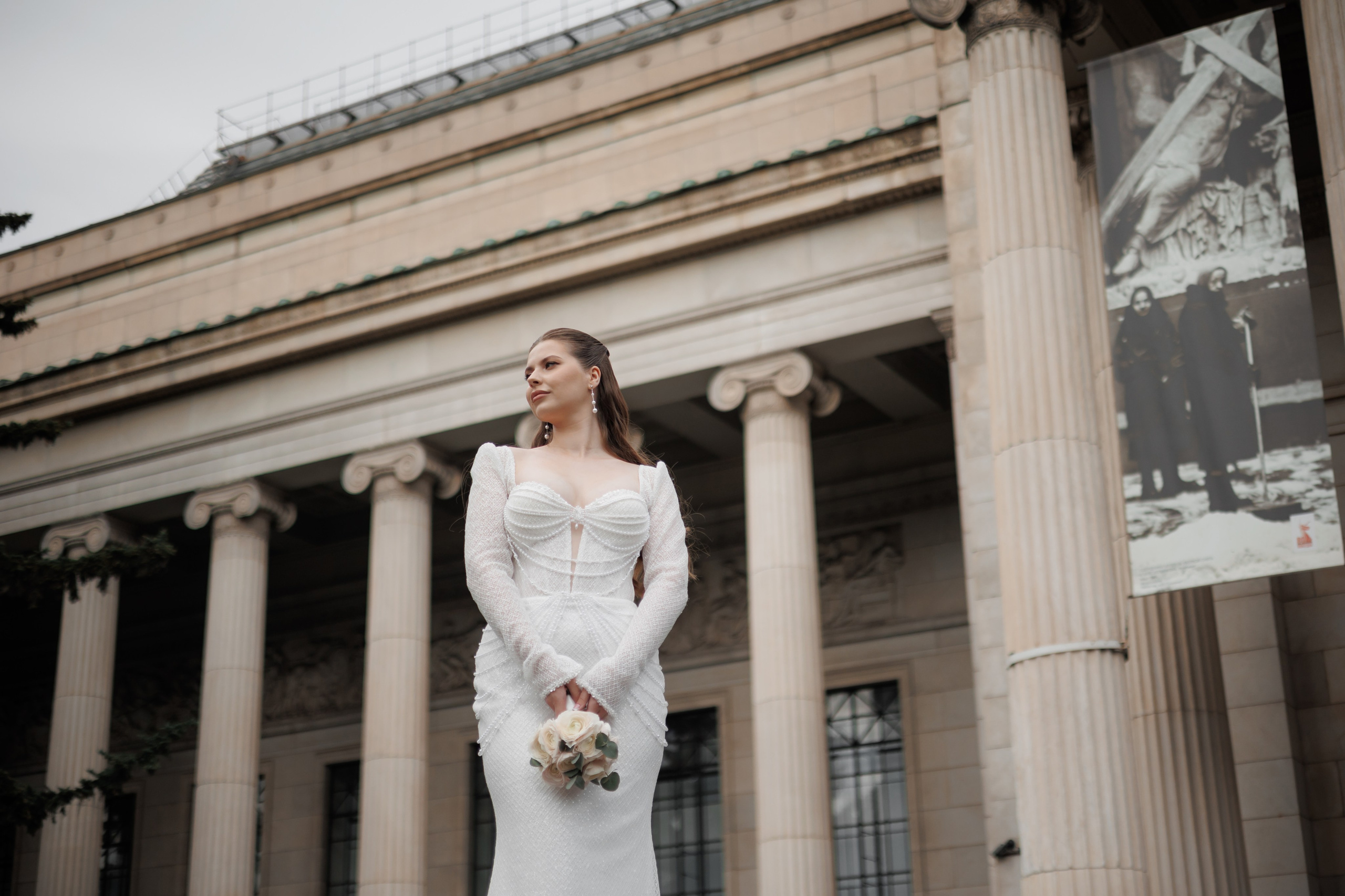 Фотосессия у Пушкинского музей. Свадебный и репортажный фотограф (Москва, Королев и другие)