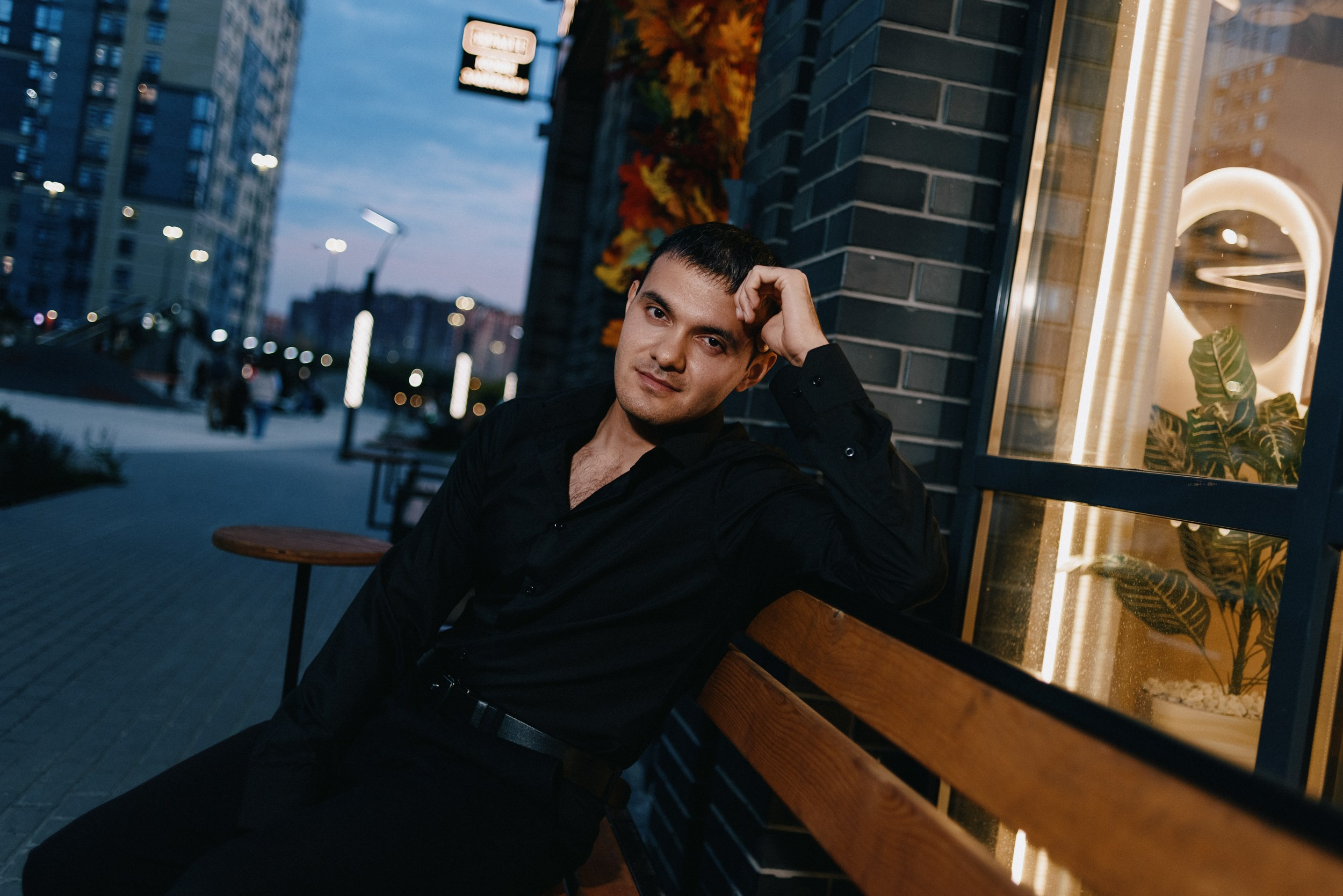 Ночная мужская съемка в тюмени. Фотограф Дарья Мустафина, Тюмень