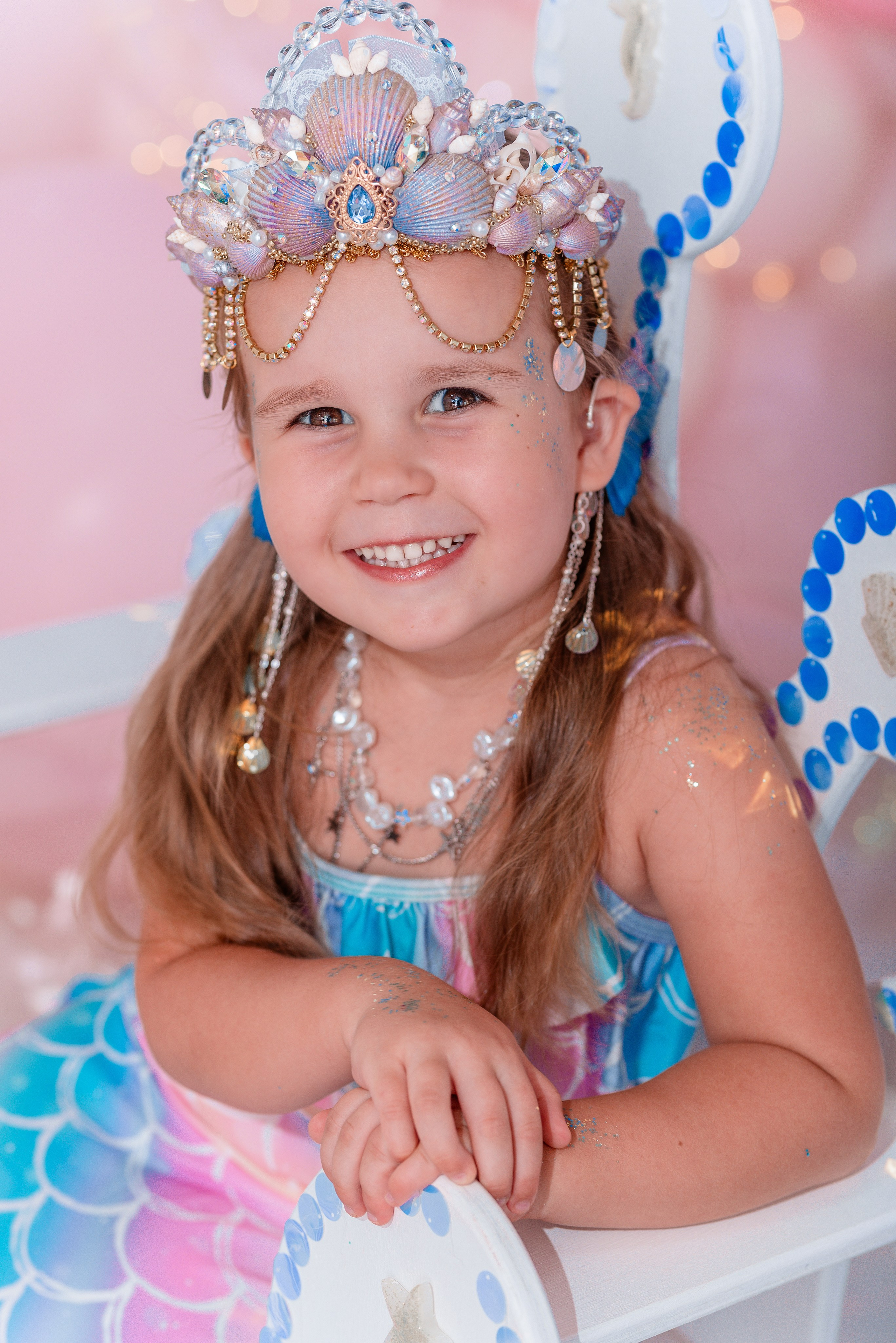 Детский фотопроект «Русалочка» в Сочи. Детский студийный фотограф Сочи