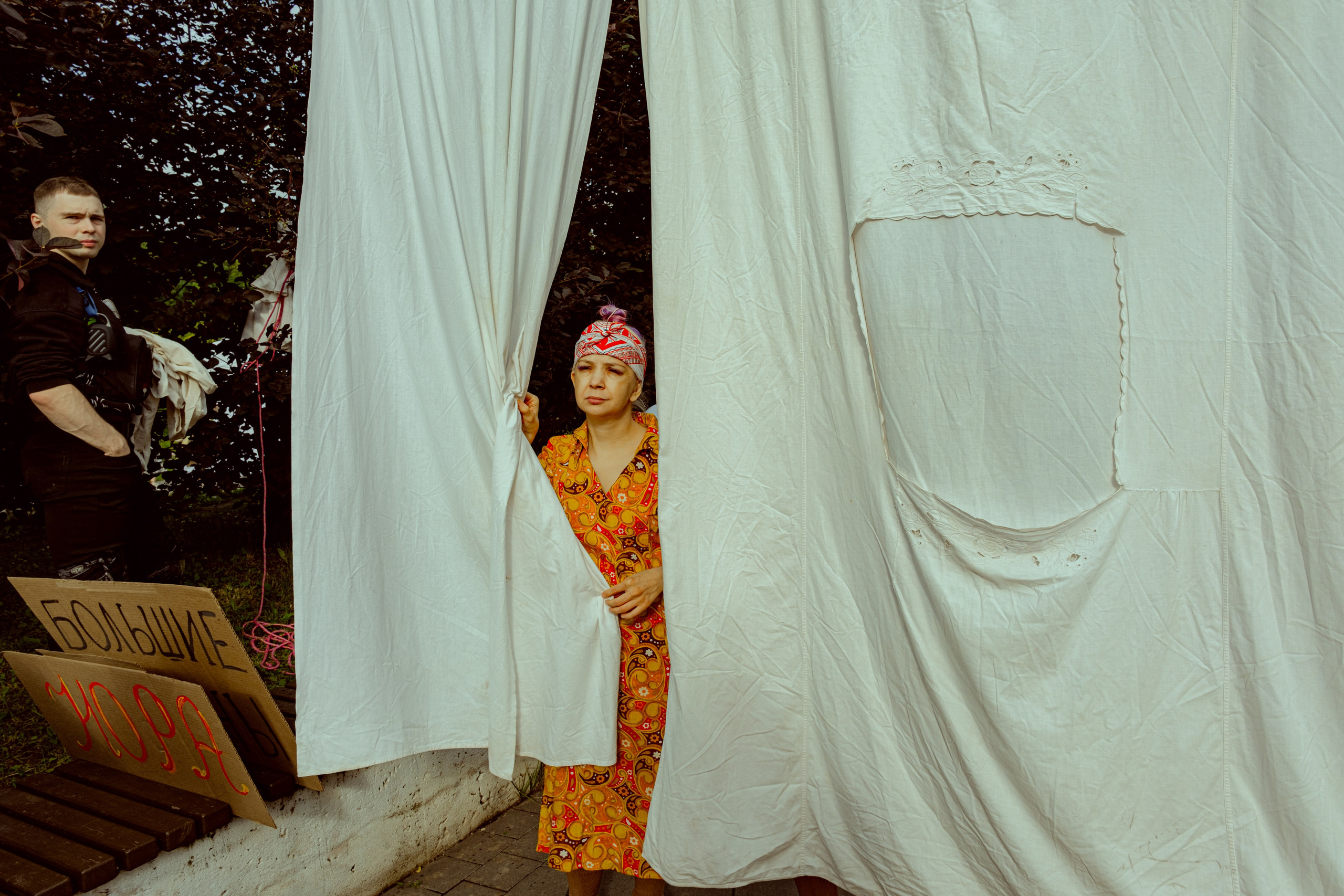 Уличный театр. Екатерина Лапина фотографирует