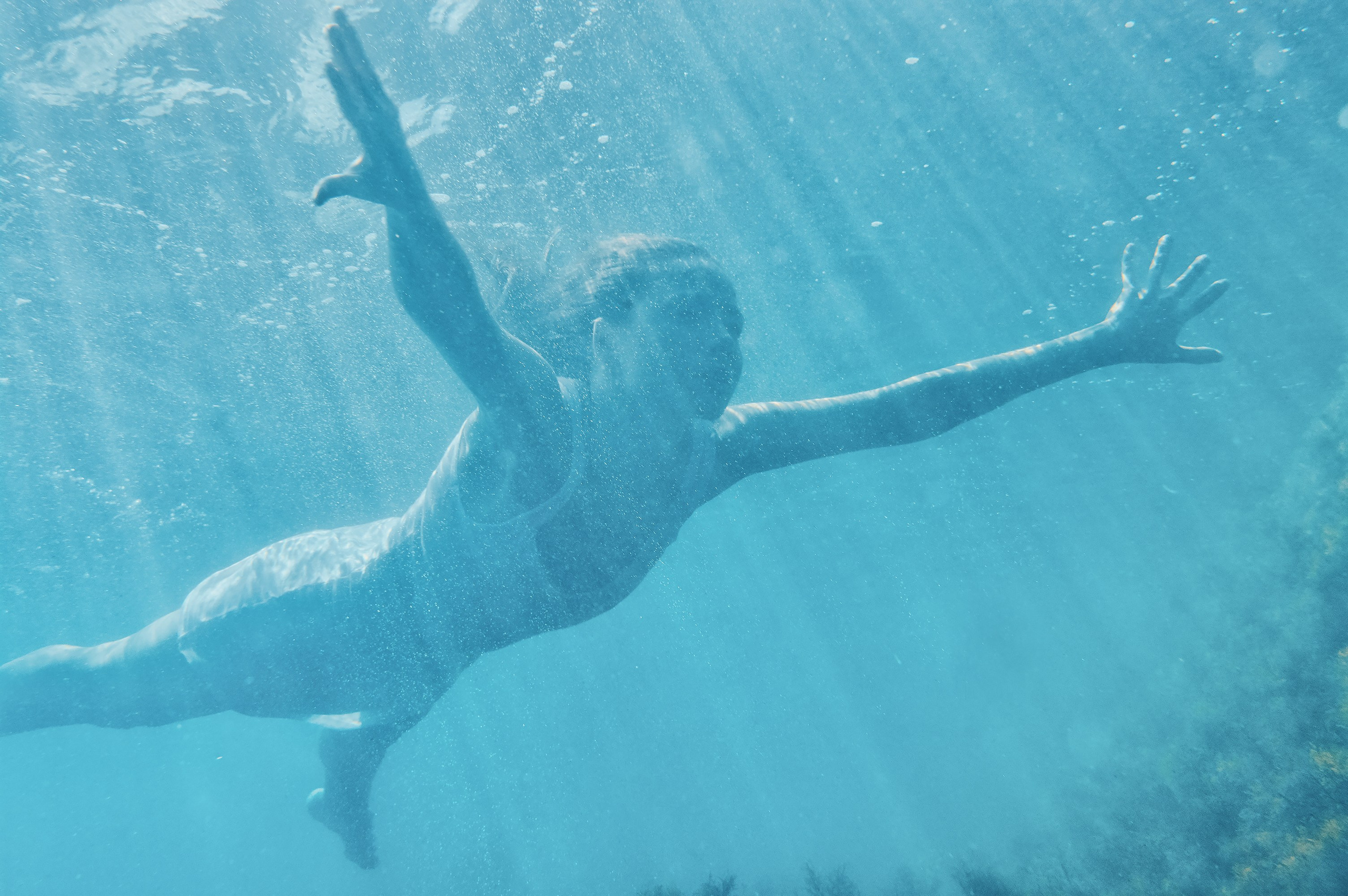 С человеком. Яркие фото на Чёрном море