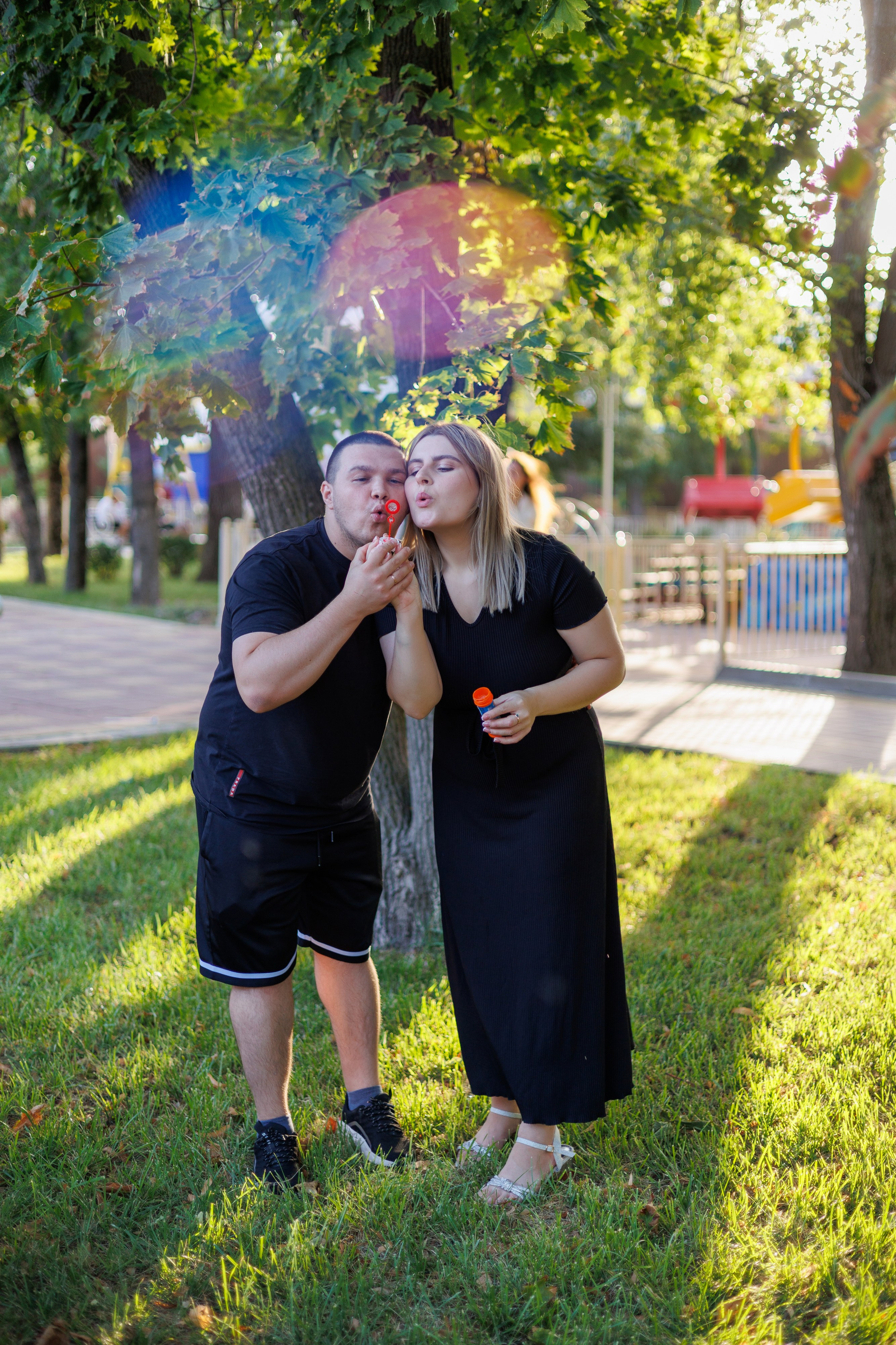 Прогулка в парке. Свадебный и семейный фотограф в Армавире
