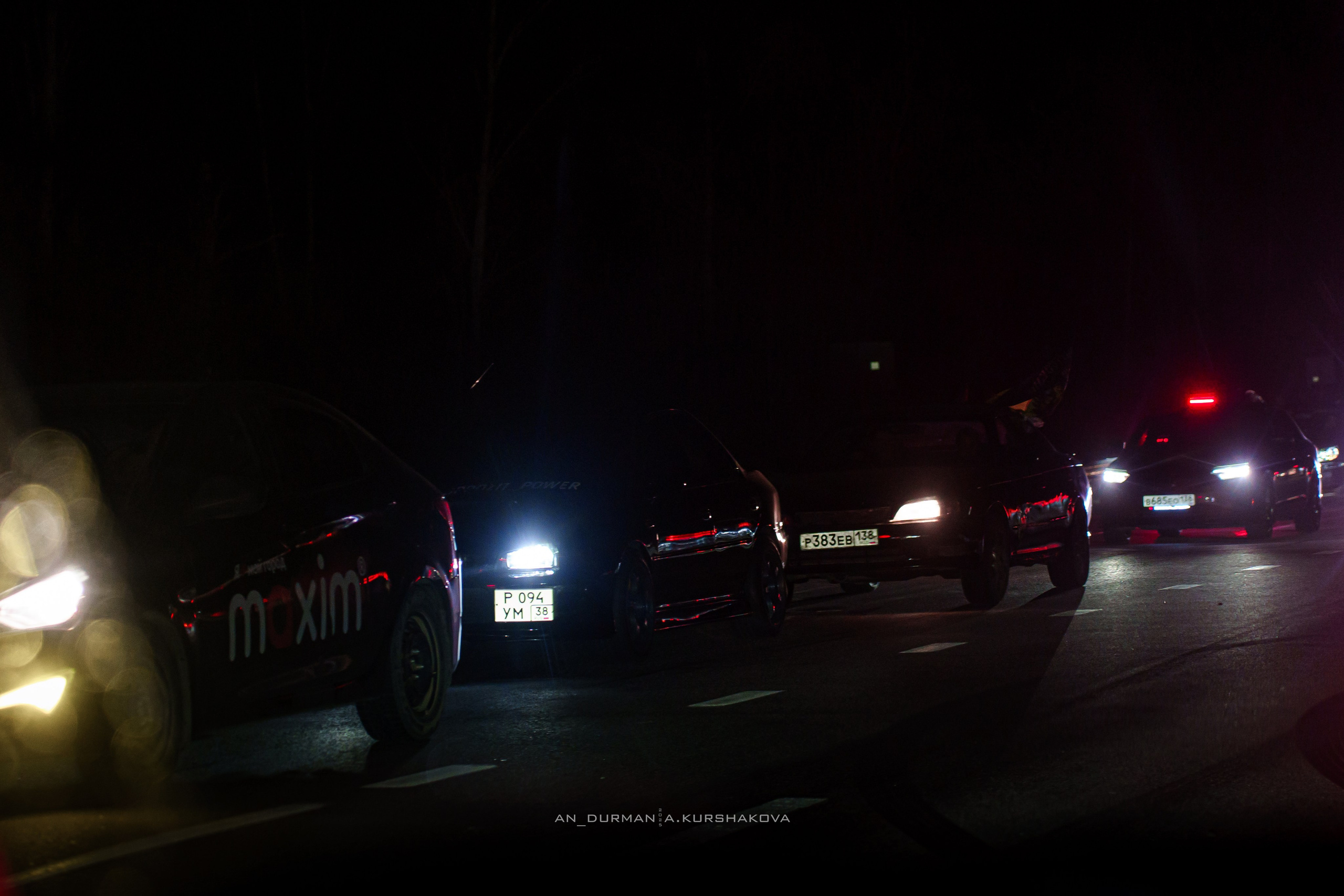 Night drag 25'. Фотограф, видеограф и пилот дрона на Байкале