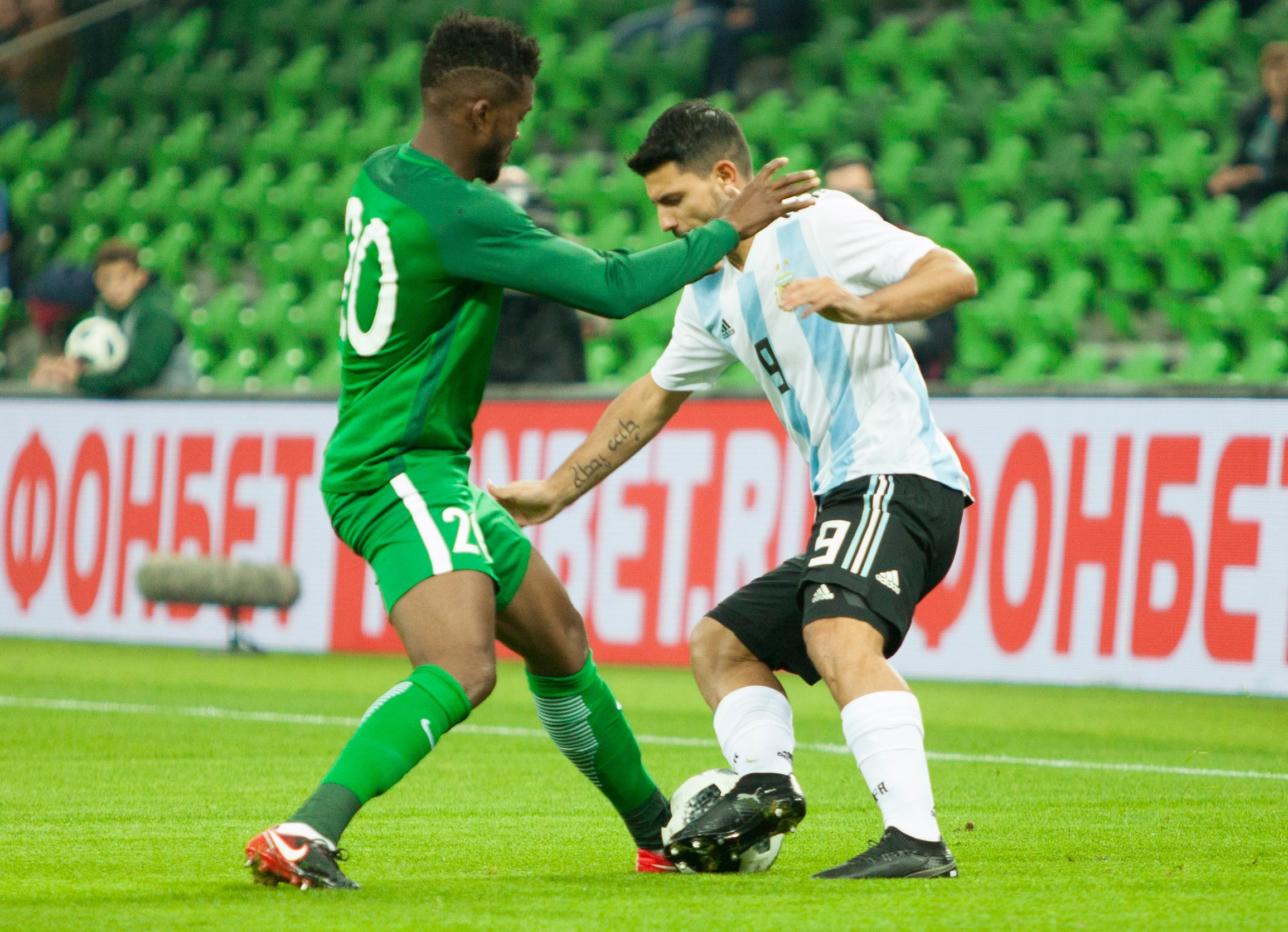 Сборная Аргентины — сборная Нигерии