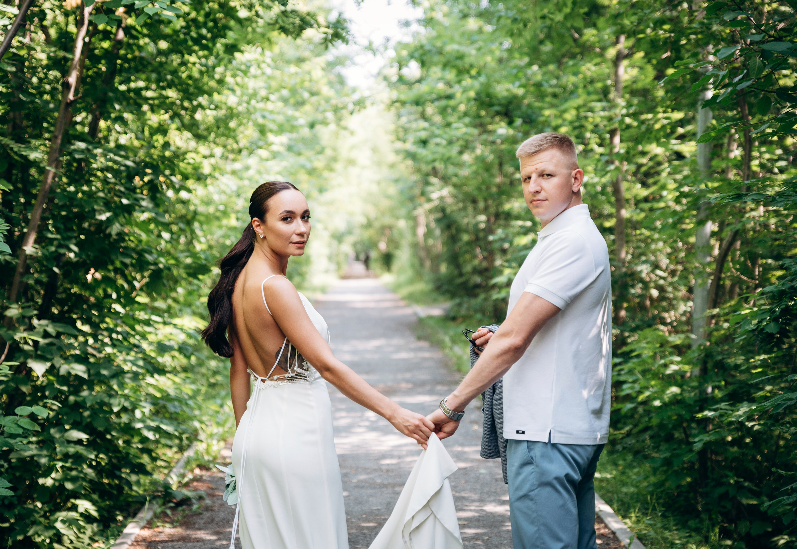 Прогулка по парку. Фотограф в Новосибирске