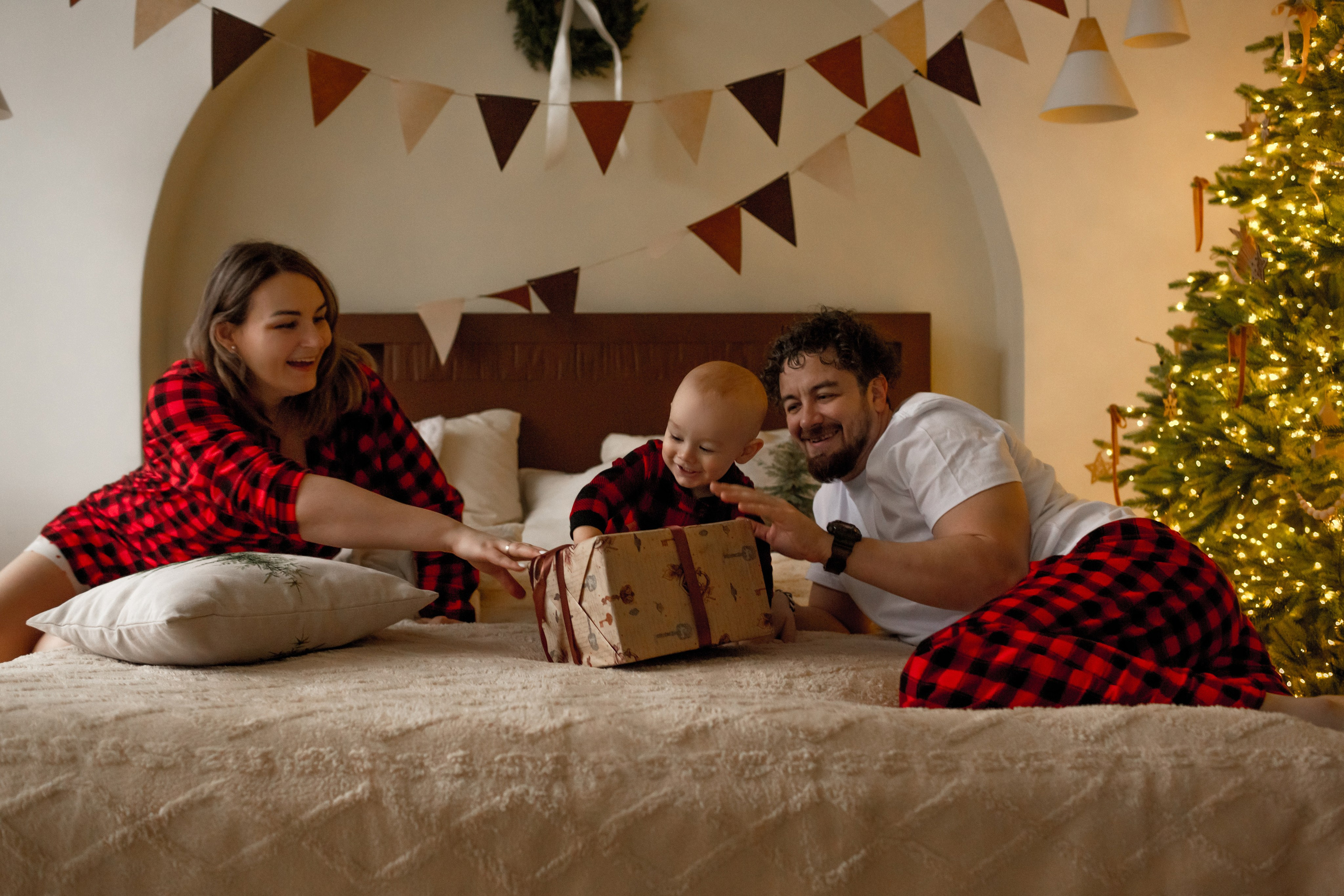 Семейная новогодняя фотосессия. Свадебный фотограф Кирилл Белый