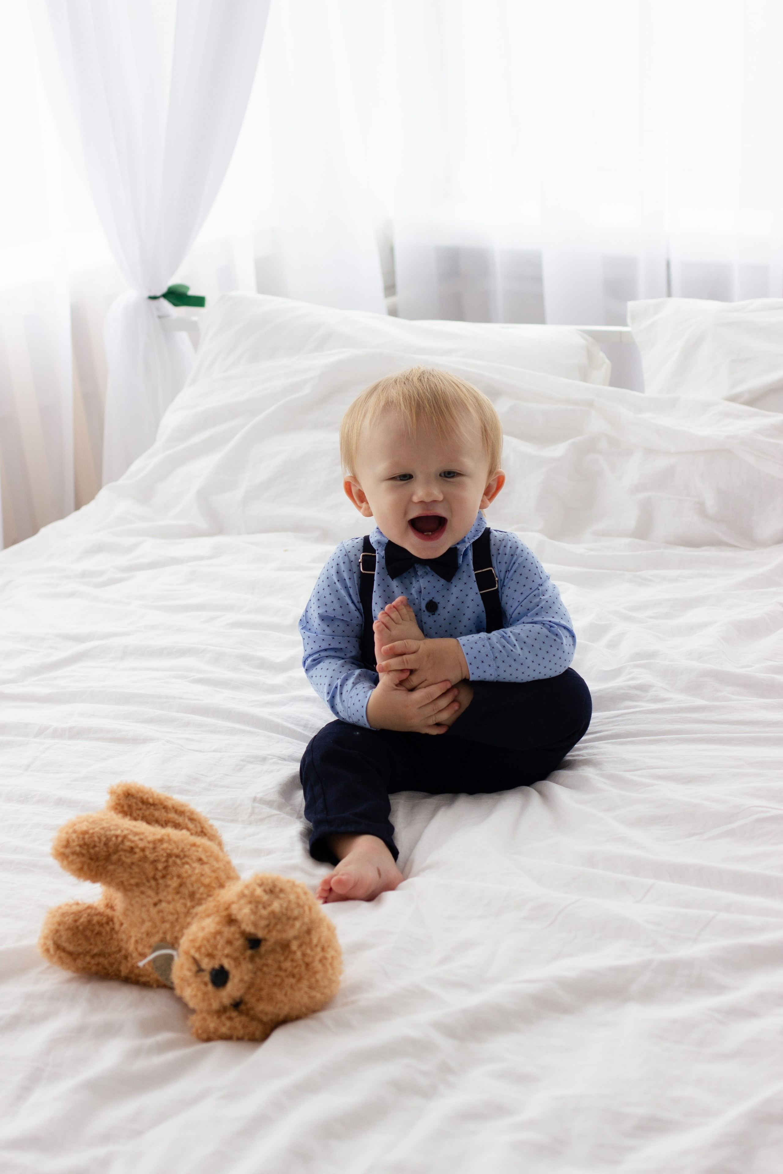 Дима 1 годик. Newborn-barykina.ru