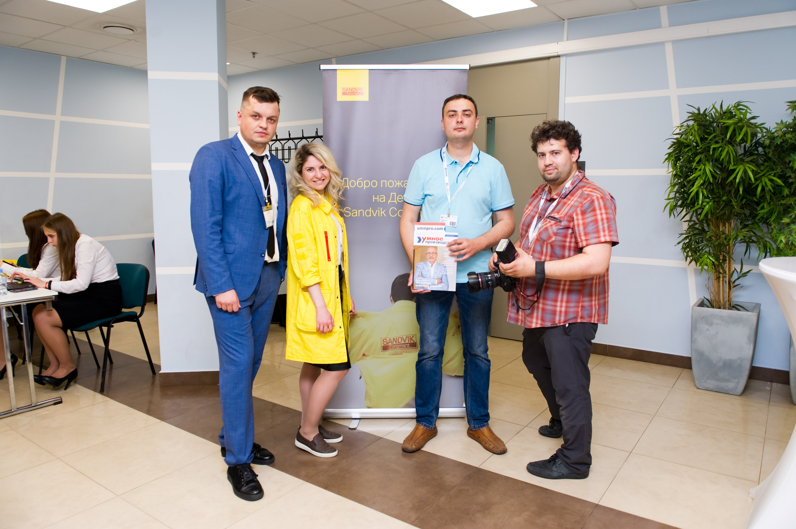 Работа Sandvik на выставке «Металлообработка». Репортажный фотограф и видеограф Слава Думчев. Тимбилдинги, отчетники, корпоративы