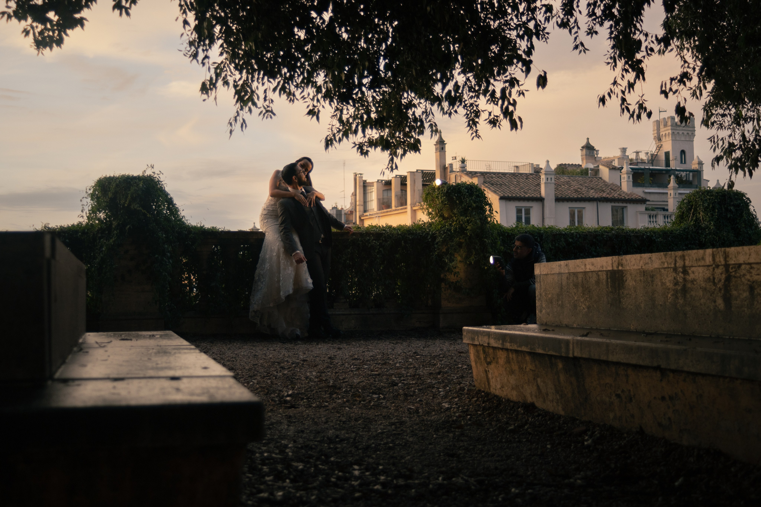 Streets of Rome. Magic photos