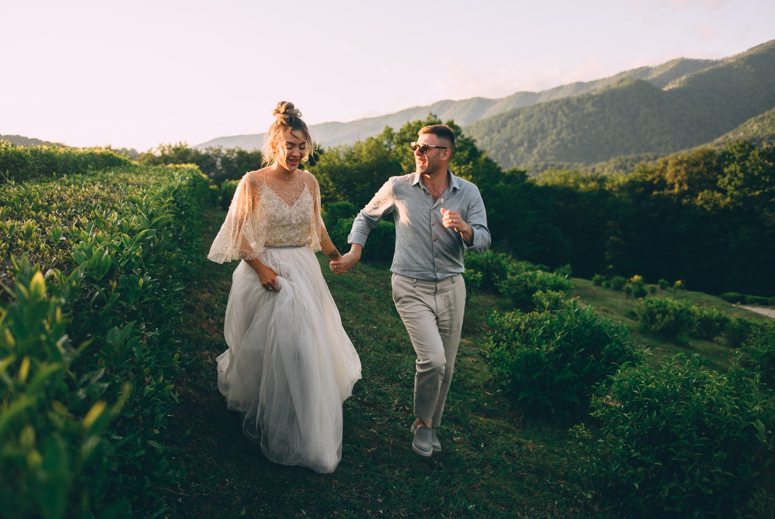 Стильные, красивые, влюбленные и Сочи. Свадебный и семейный фотограф София Невская