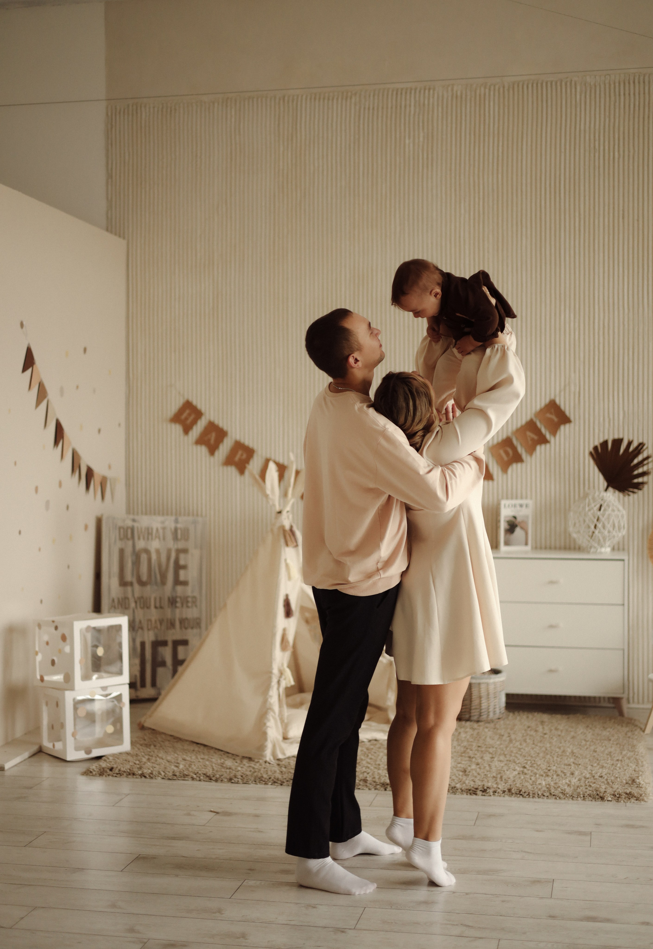 Вадим, Глебушка, Лиза. Фотограф Мария Лаенко