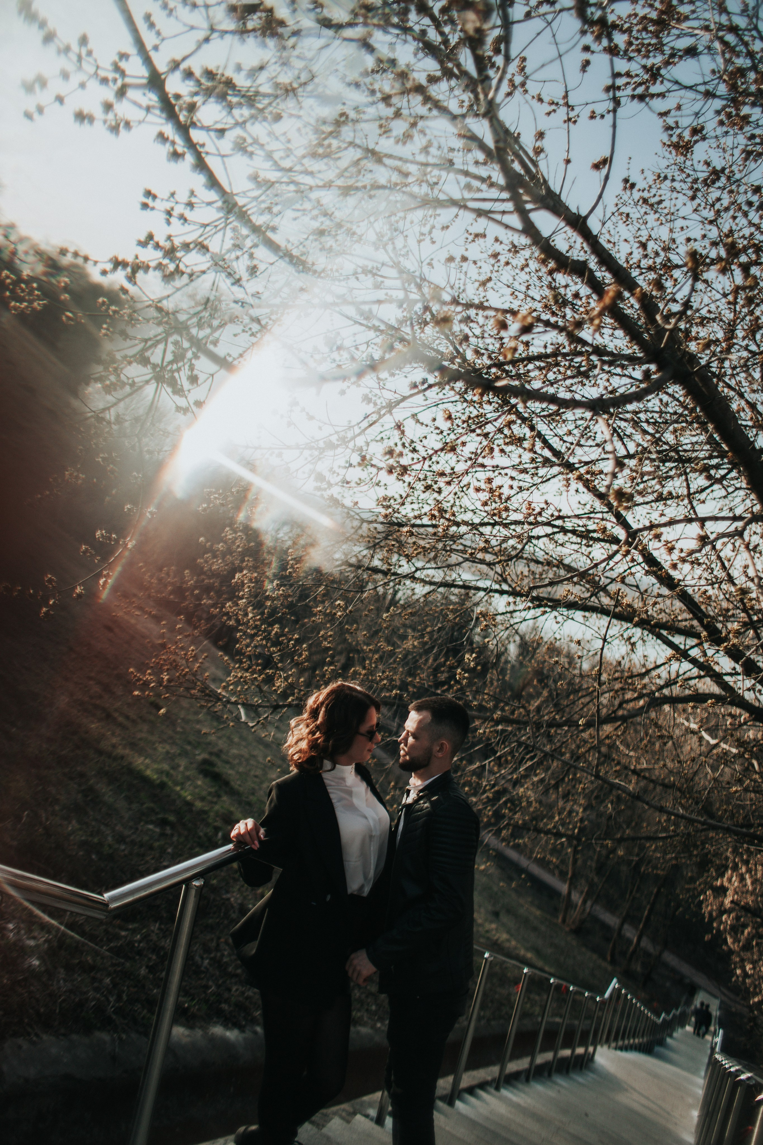 У Колеса обозрения. Фотограф в Нижнем Новгороде