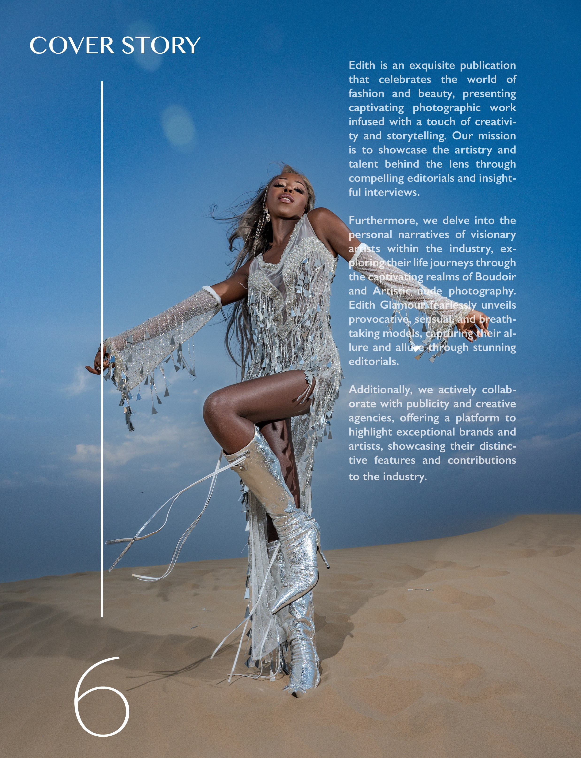 Шанталь в зеркальном платье. Коммерческий фотограф Москва /Дубай, эксклюзивные фэшн фотосессии