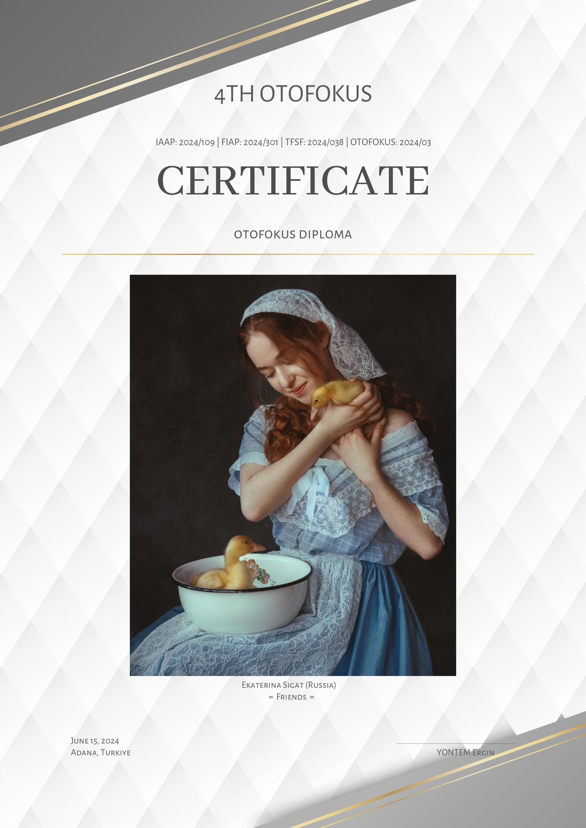 Участие в конкурсах. Фотограф женского портрета Екатерина Сигат